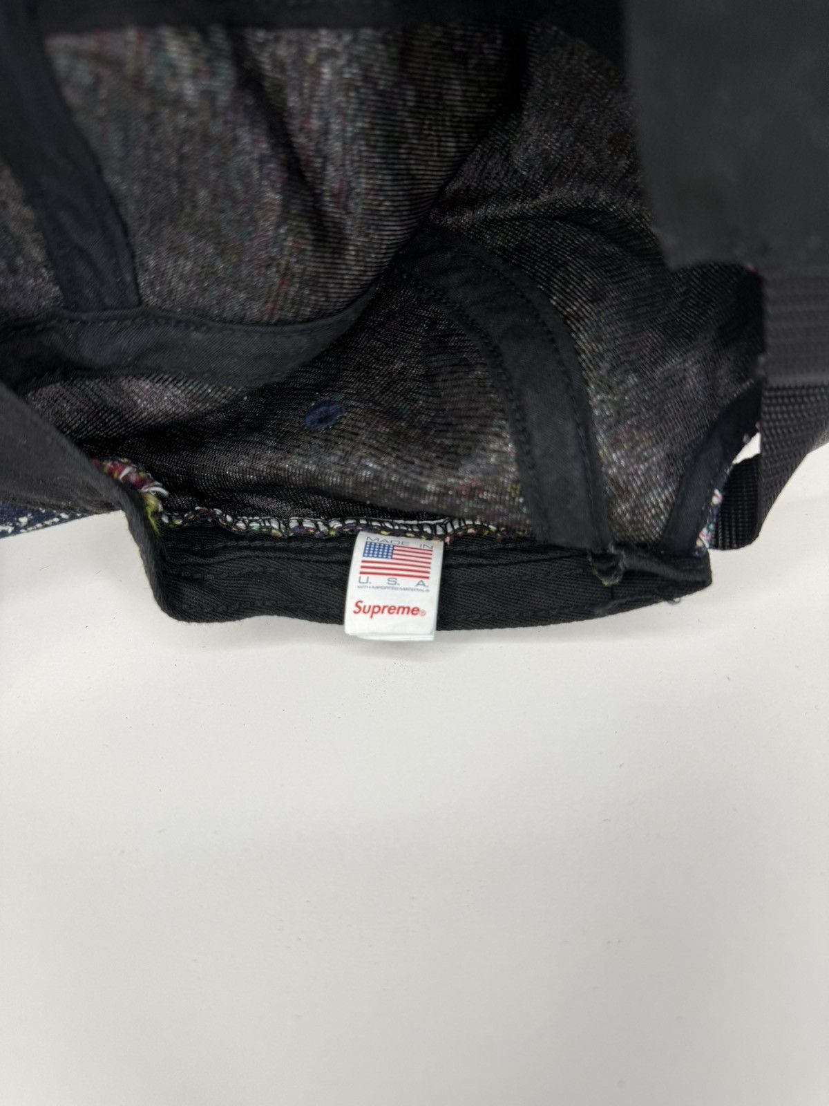 Supreme Supreme Denim Boucle Camp Cap Size ONE SIZE - 6 Thumbnail