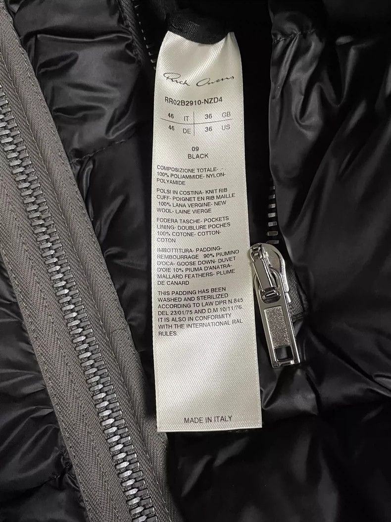 Rick Owens Rick Owens Shark Head Puffer Jacket-2506 Size US L / EU 52-54 / 3 - 3 Thumbnail