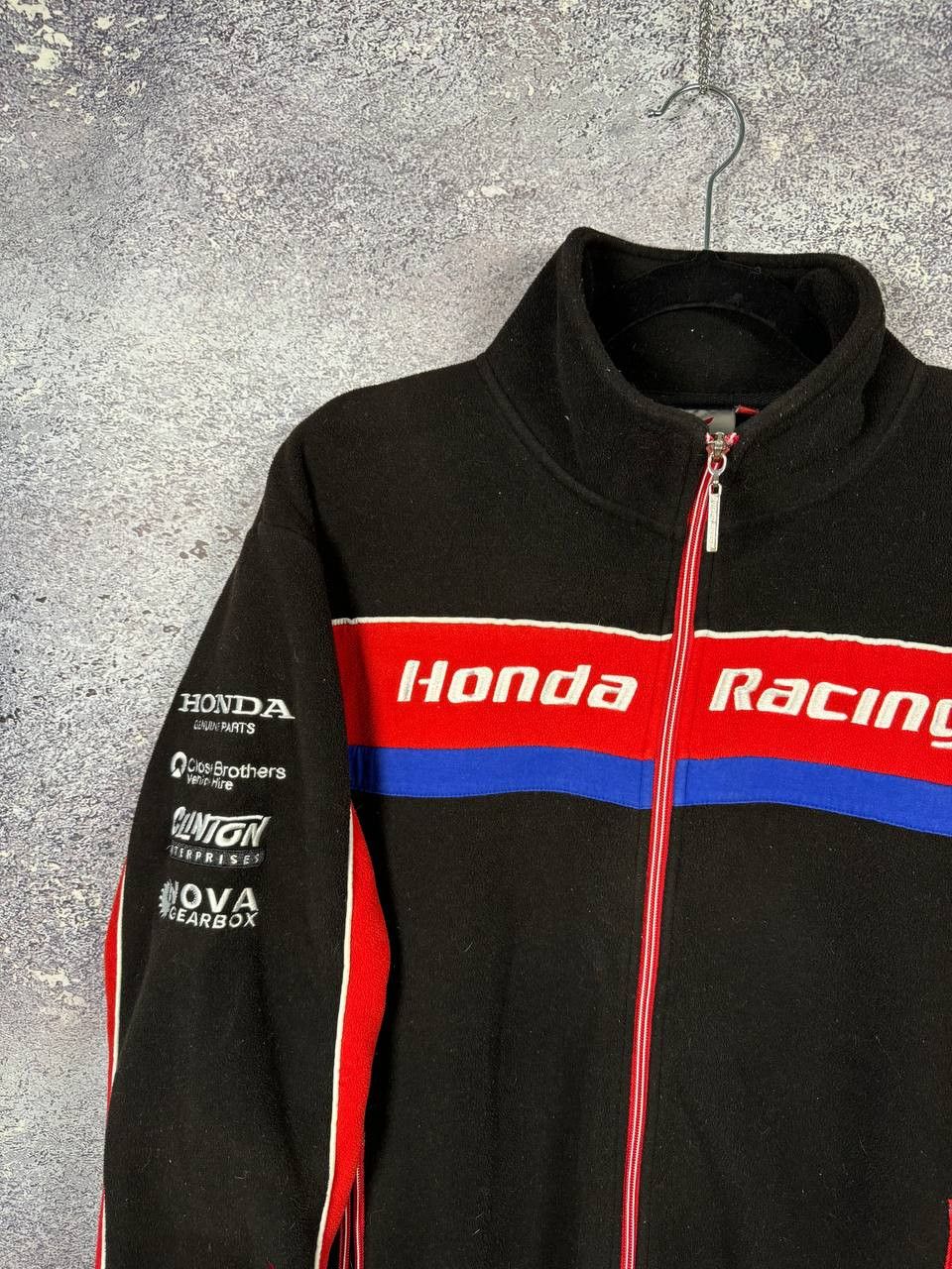 Formula 1 × Honda Honda Fleece Jacket Zip Clinton Castrol Nissin Akrapovich Size US S / EU 44-46 / 1 - 3 Thumbnail