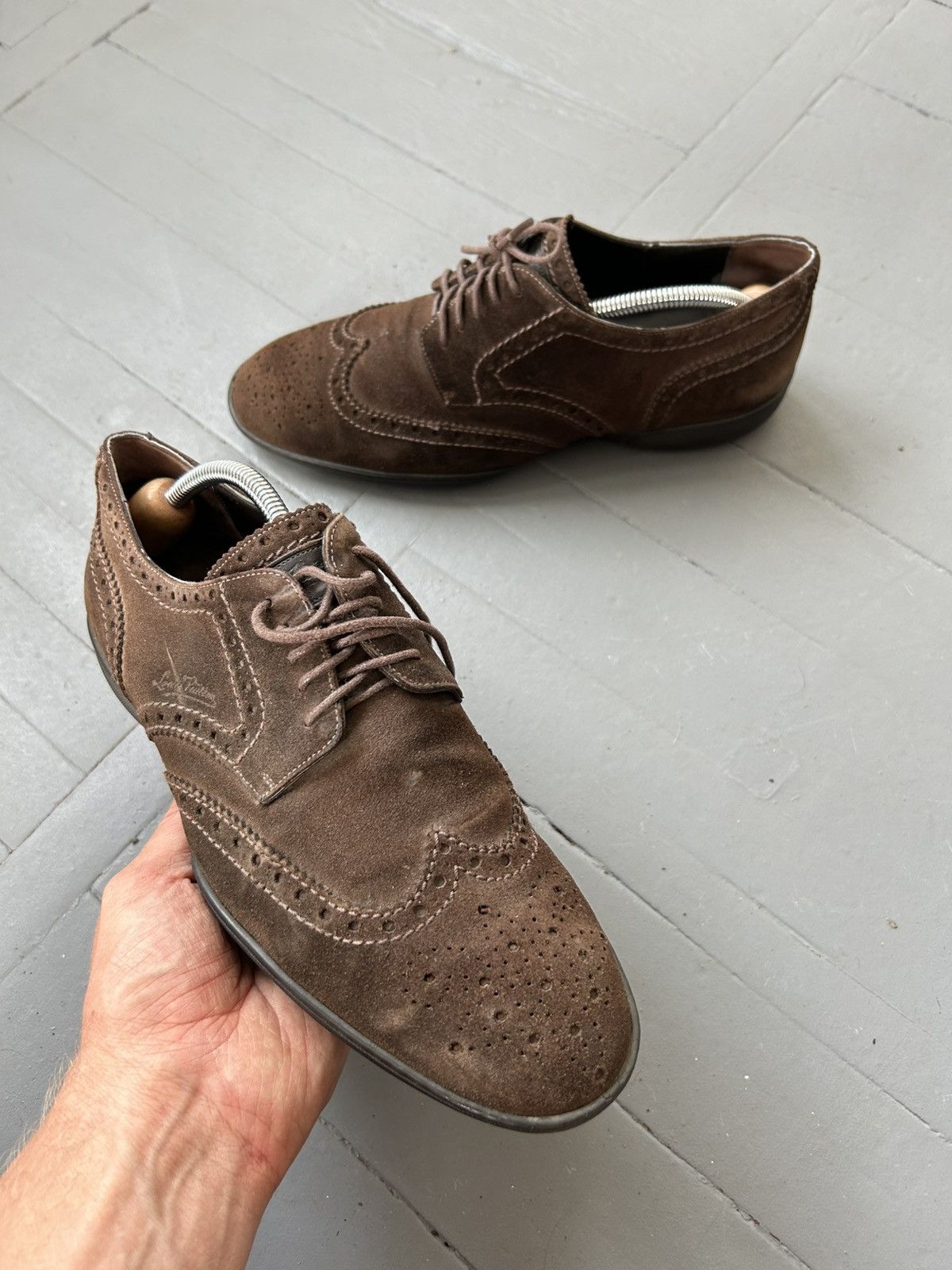 Louis Vuitton Louise Vuitton suede loafers sneakers Size US 9 / EU 42 - 5 Thumbnail