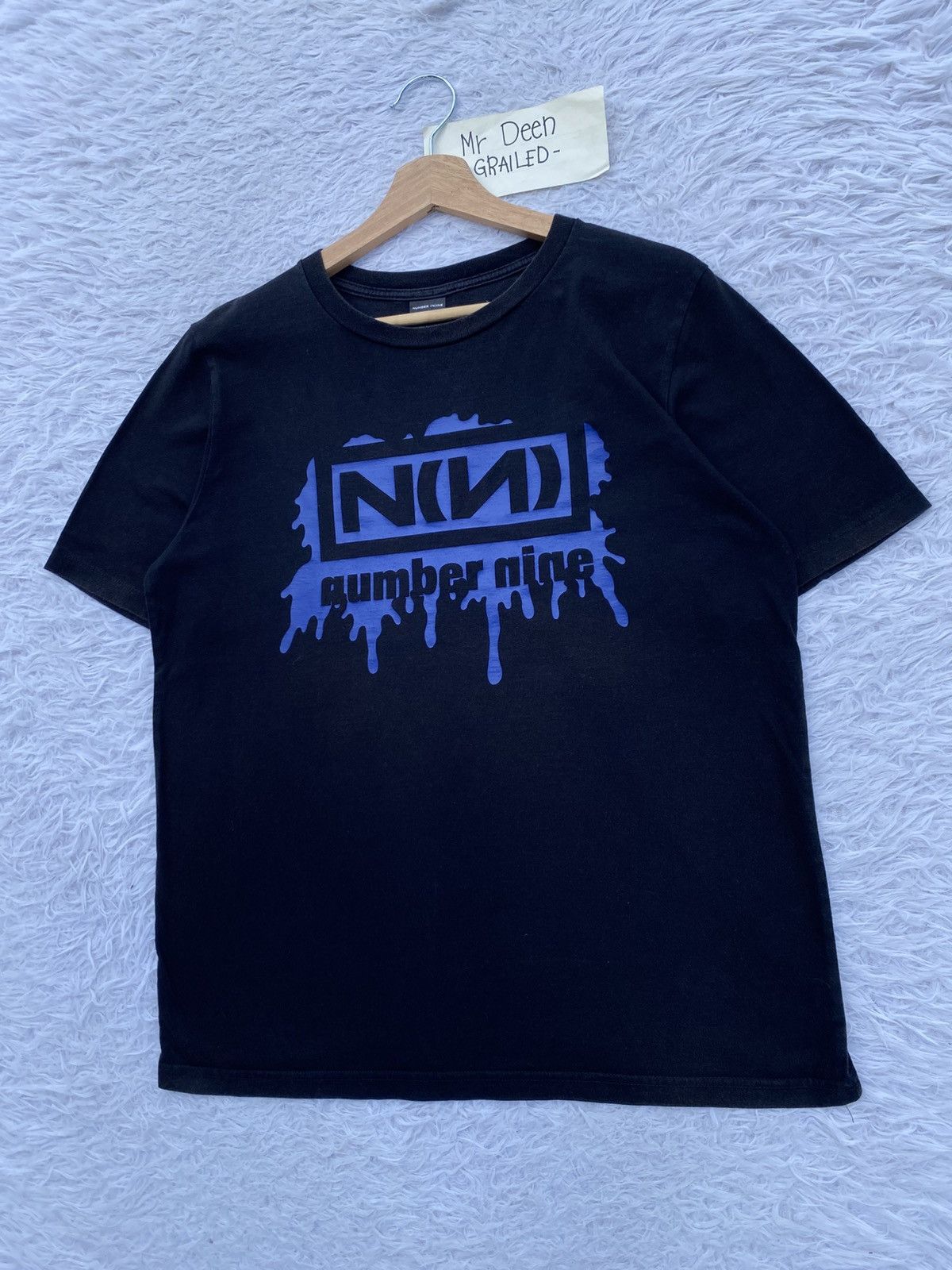 Number (N)ine Rare Number Nine Nine Inch Nails Logo Spellout Tshirt Size US M / EU 48-50 / 2 - 4 Thumbnail