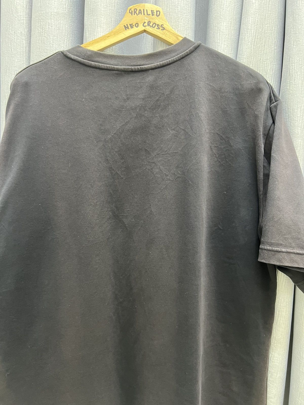 Lemaire × Uniqlo UNIQLO LEMAIRE THRASHED FADED DISTRESSED OVERSIZED BOXY TEE Size US L / EU 52-54 / 3 - 6 Thumbnail