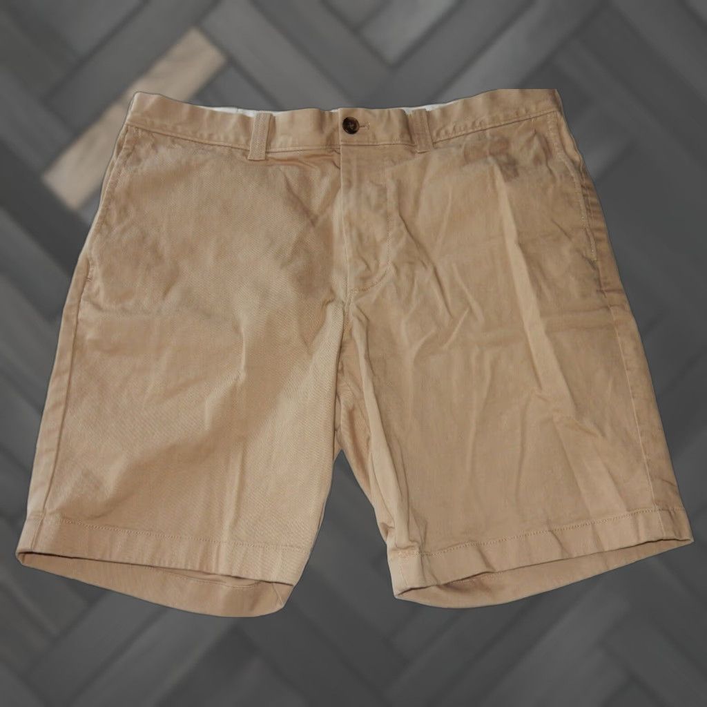 J.Crew J.CREW Men's Chino Shorts Beige Size 34 Cotton Size US 34 / EU 50 - 1 Thumbnail