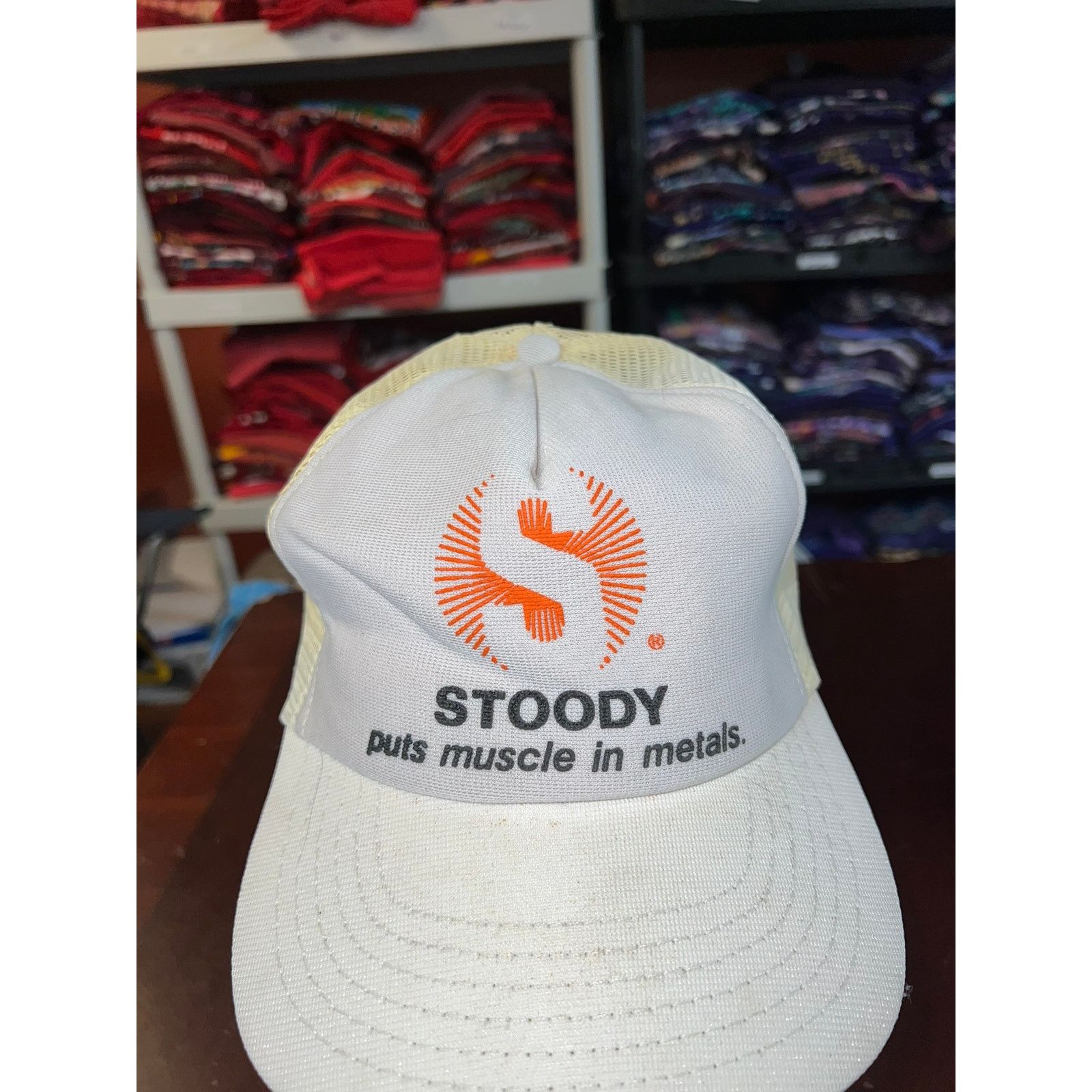 Vintage Vintage Stoody Hat Muscle In Metals Tech Welding Snapback OS Size ONE SIZE - 2 Thumbnail