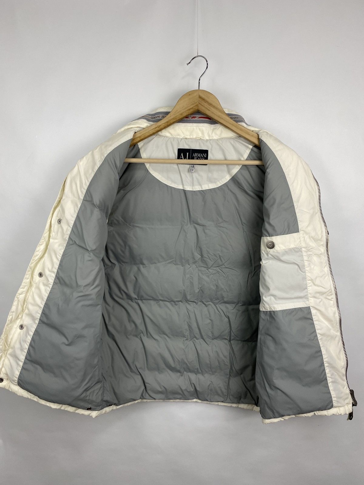 Armani 🇺🇸 Vintage 90s Armani Jeans Rare Puffer Vest Retro Hype Size US M / EU 48-50 / 2 - 8 Thumbnail