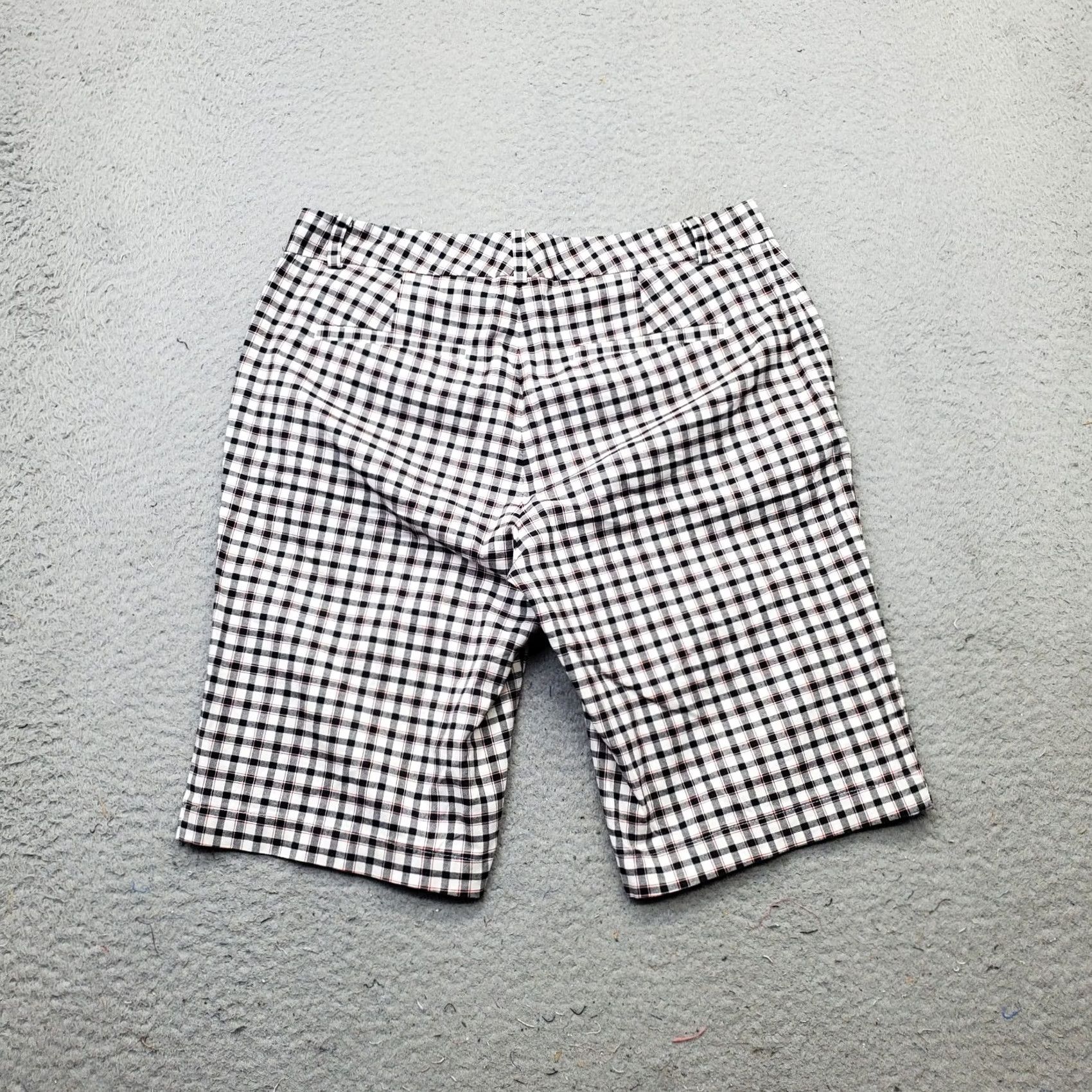 Ralph Lauren Lauren Ralph Lauren Active Bermuda Shorts Womens 4 Multi Plaid Casual Flat Front Short Underwear? Size 27" / US 4 / IT 40 - 2 Thumbnail