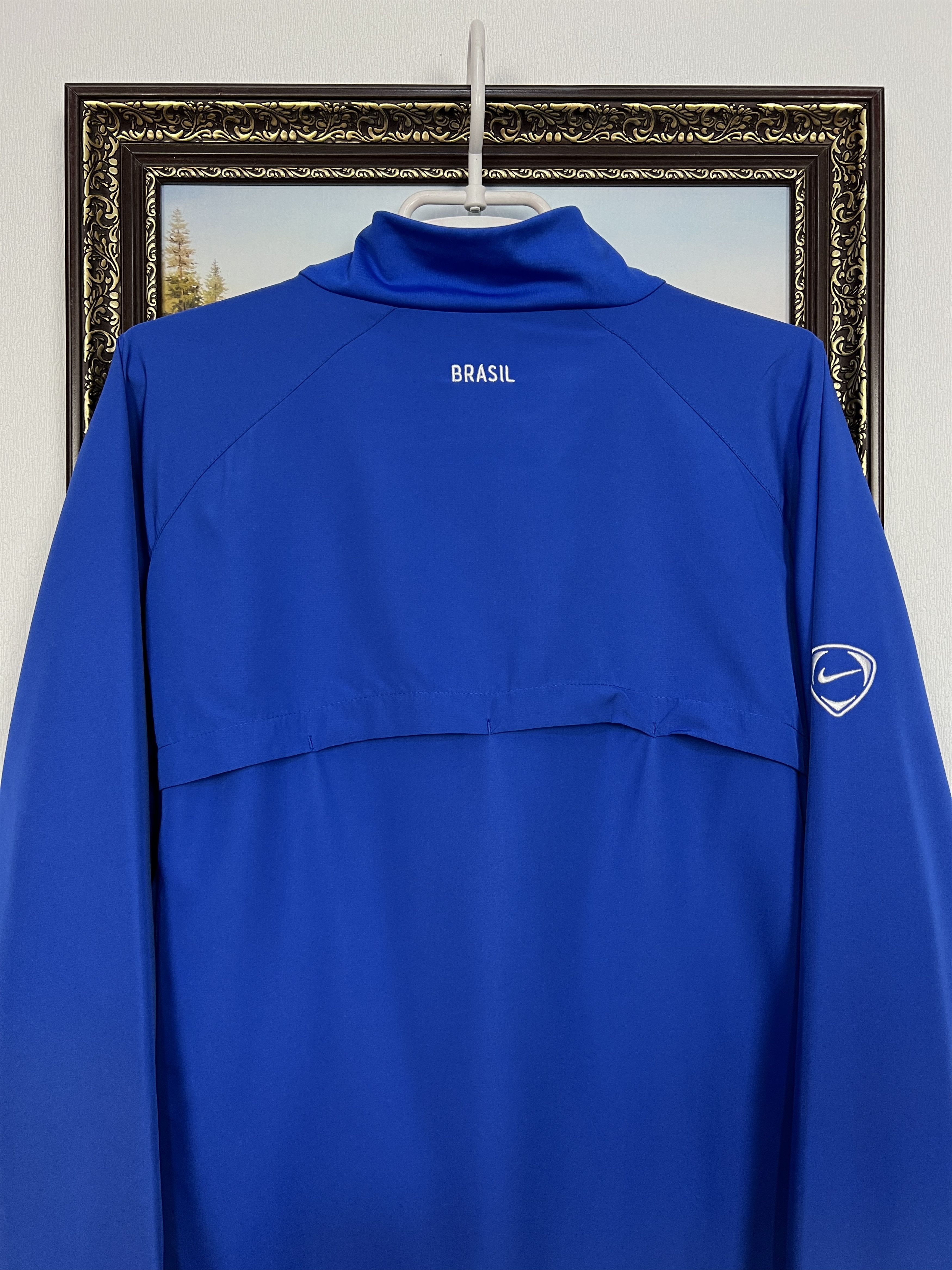 Nike Brazil Football National Team Jacket Soccer Track Top Size US M / EU 48-50 / 2 - 11 Thumbnail