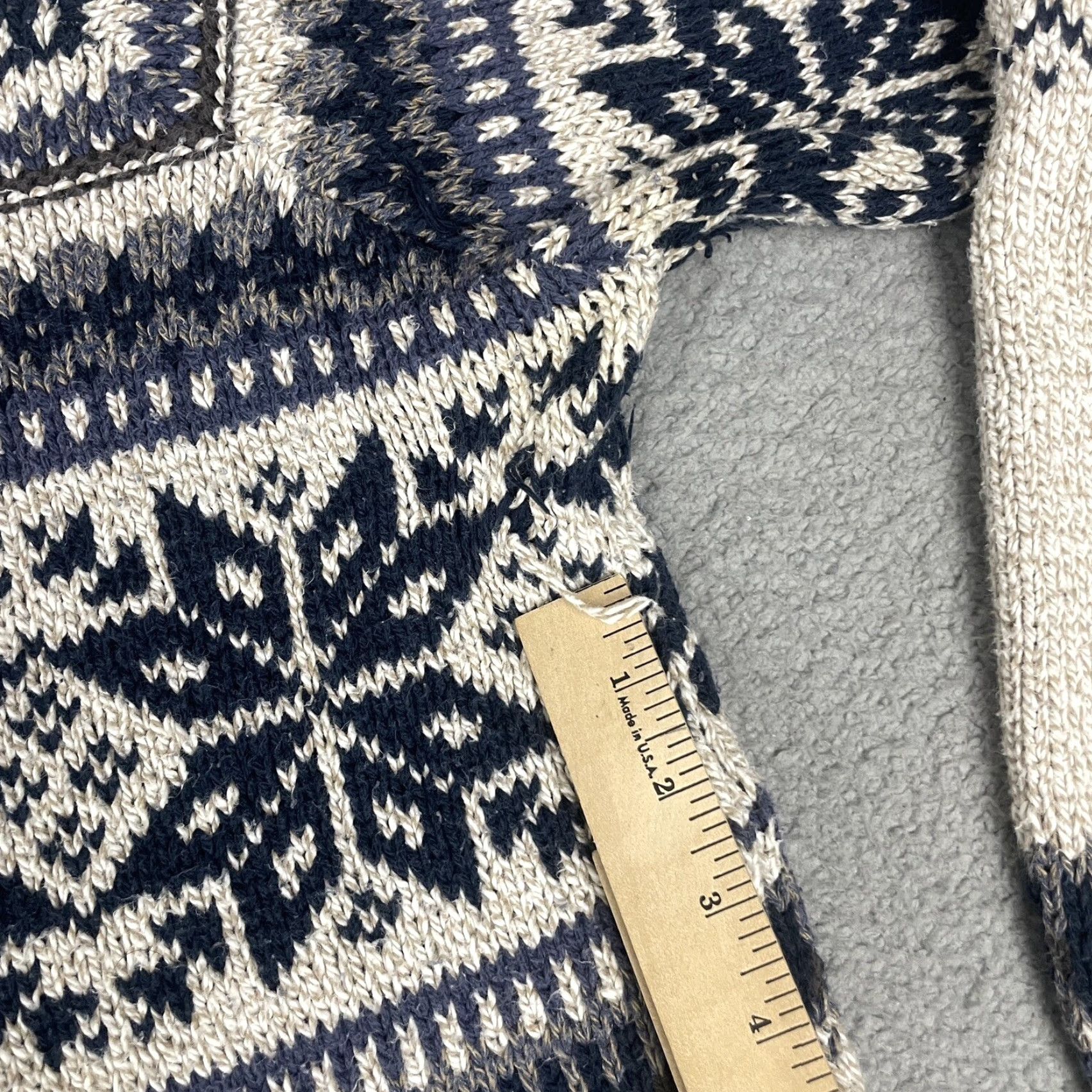 Vintage VINTAGE Fieldmaster Sweater Adult XL Gray Knit Crew Neck 80s 90s USA Pullover Distressed Size US XL / EU 56 / 4 - 6 Thumbnail