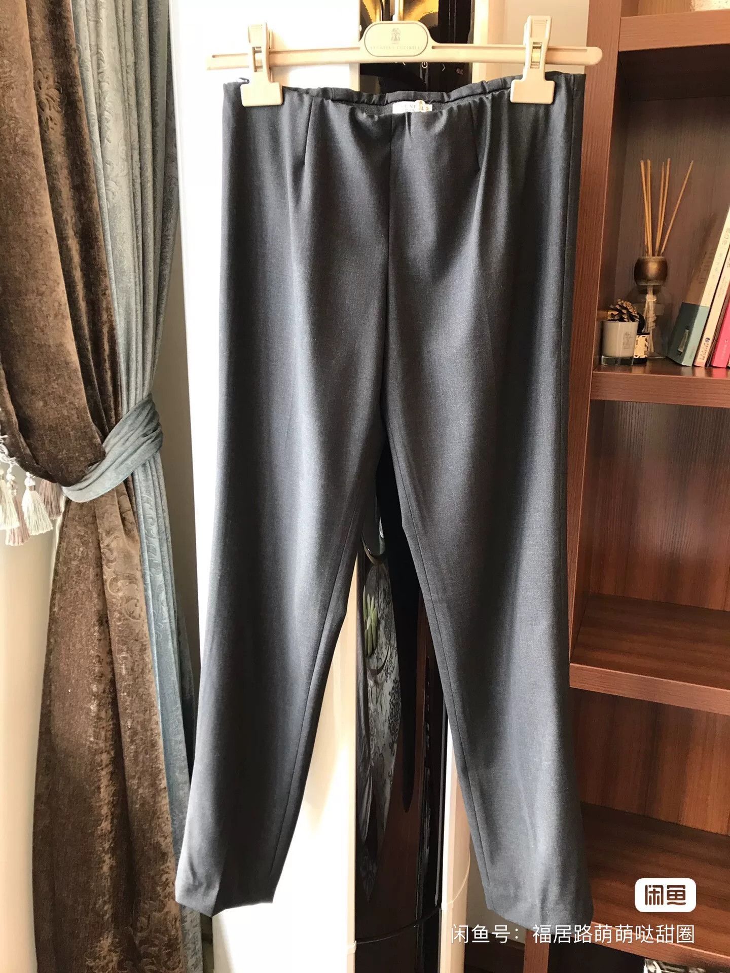 Brunello Cucinelli Brunello Cucinelli Wool Women's Pants Size 40" / US 18 - 1 Thumbnail