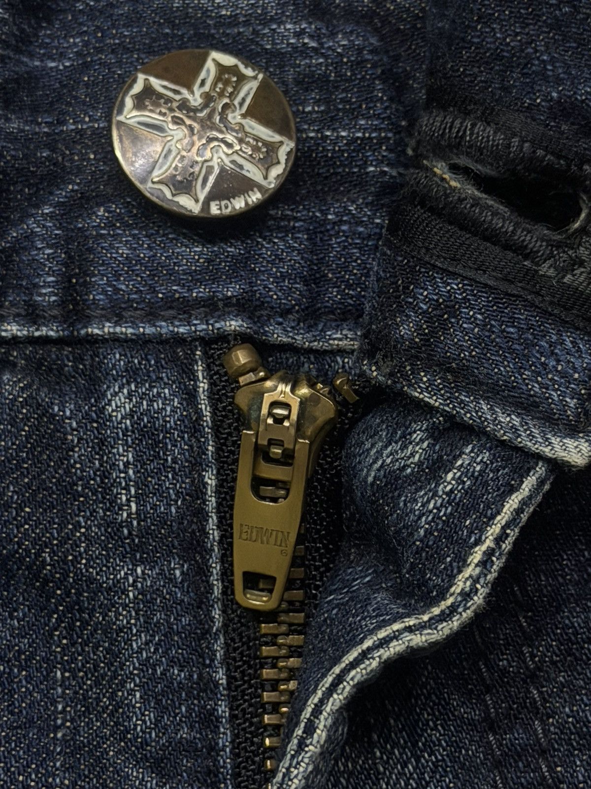 Edwin Vintage Edwin 412XVS Y2K Japanese Streetwear Denim Jeans 34 Size US 34 / EU 50 - 10 Thumbnail