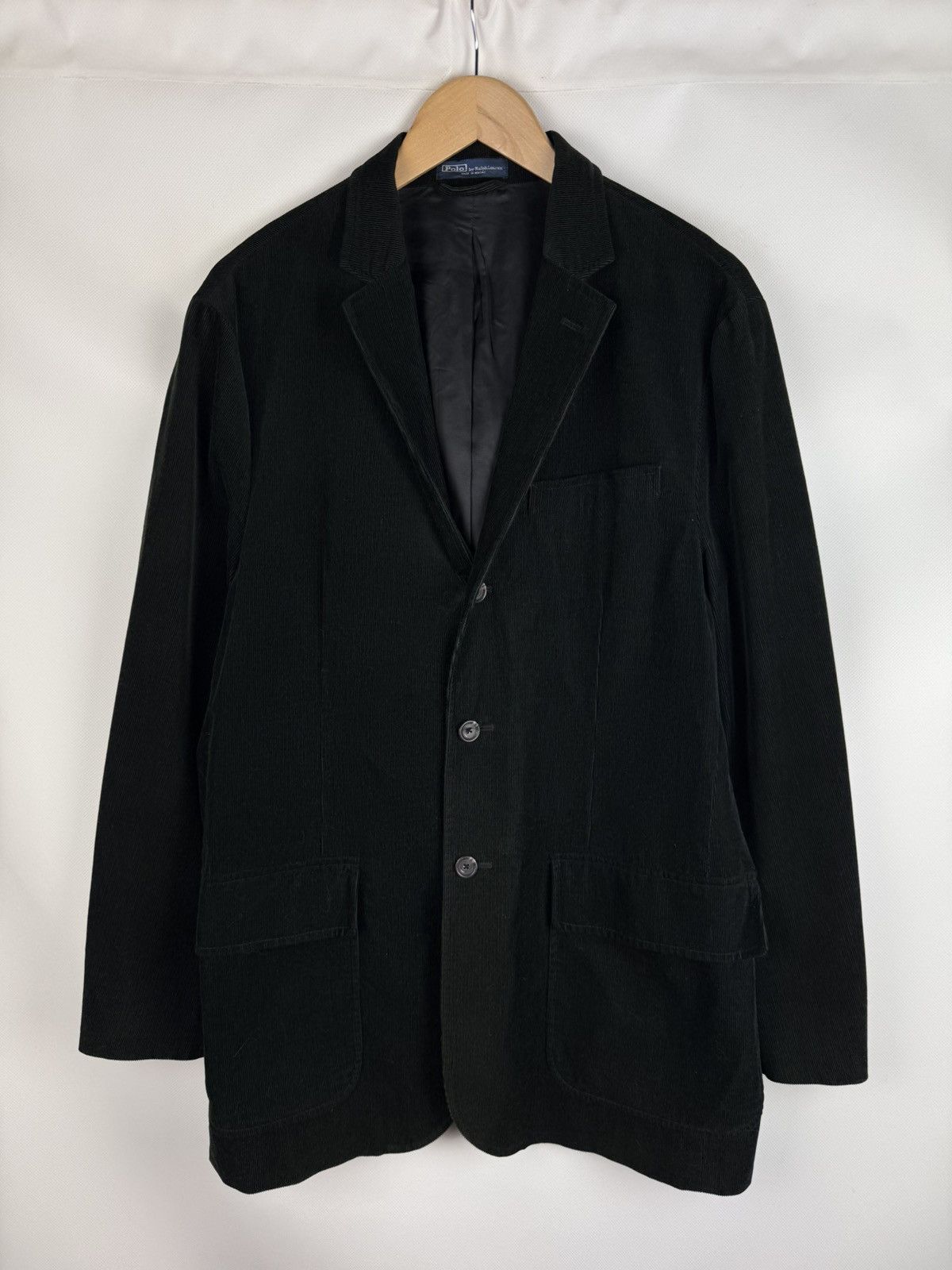 Vintage Polo By Ralph Lauren VTG Corduroy Blazer Jacket Sportcoat Size 42R - 1 Thumbnail