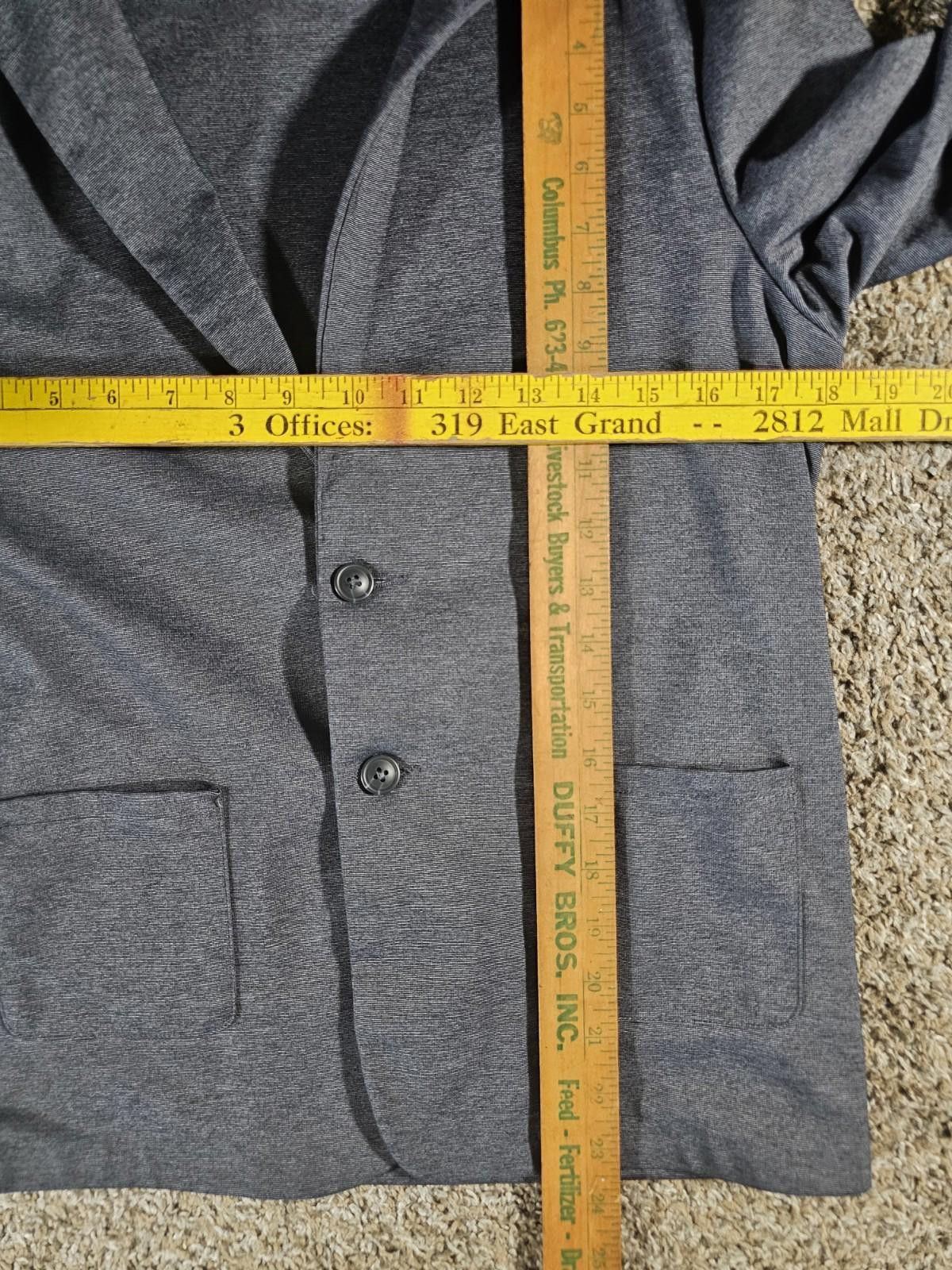 Other Wonder Nation 14 Husky 2 Button Blazer Size 34R - 5 Thumbnail