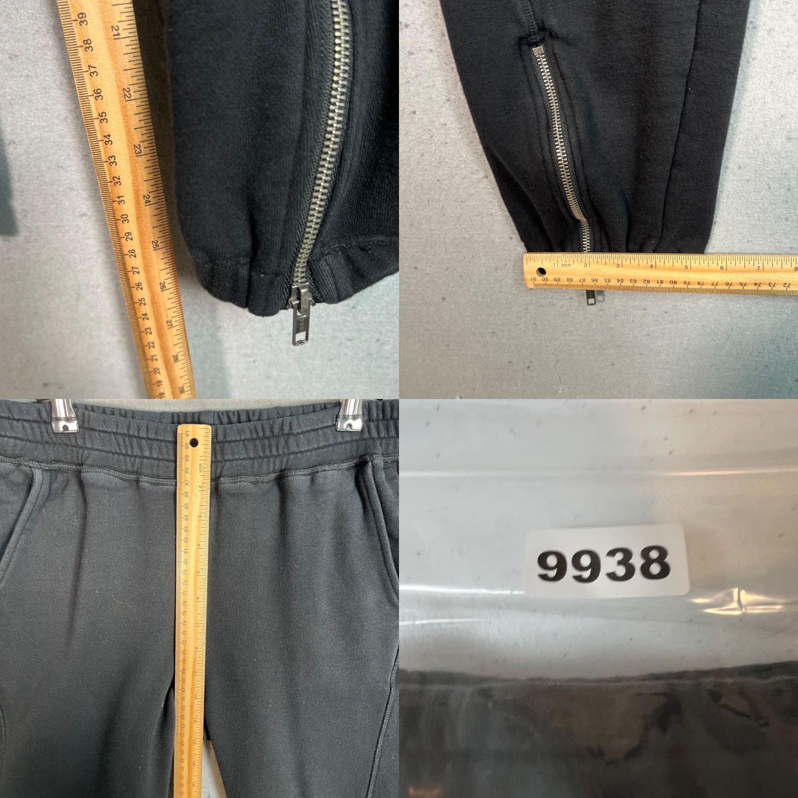Vintage VINTAGE n:PHILANTHROPY Pants Adult M Black Joggers Sweatpants Zippered Ankles Womens Size 32" / US 10 / IT 46 - 8 Thumbnail