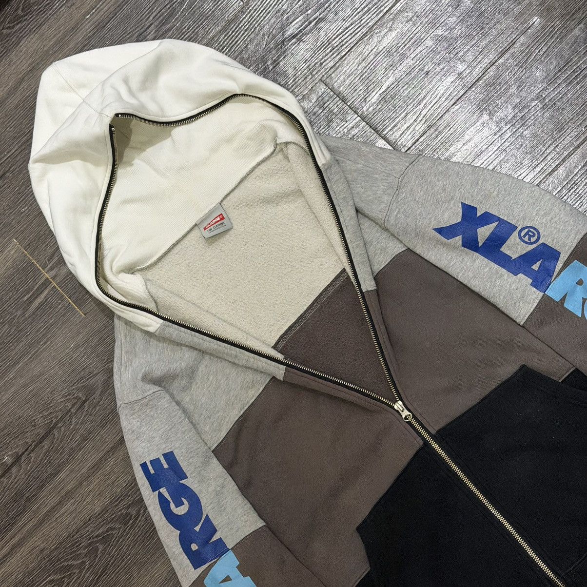 Xlarge X Large colour block zip up hoodies Size US L / EU 52-54 / 3 - 7 Thumbnail