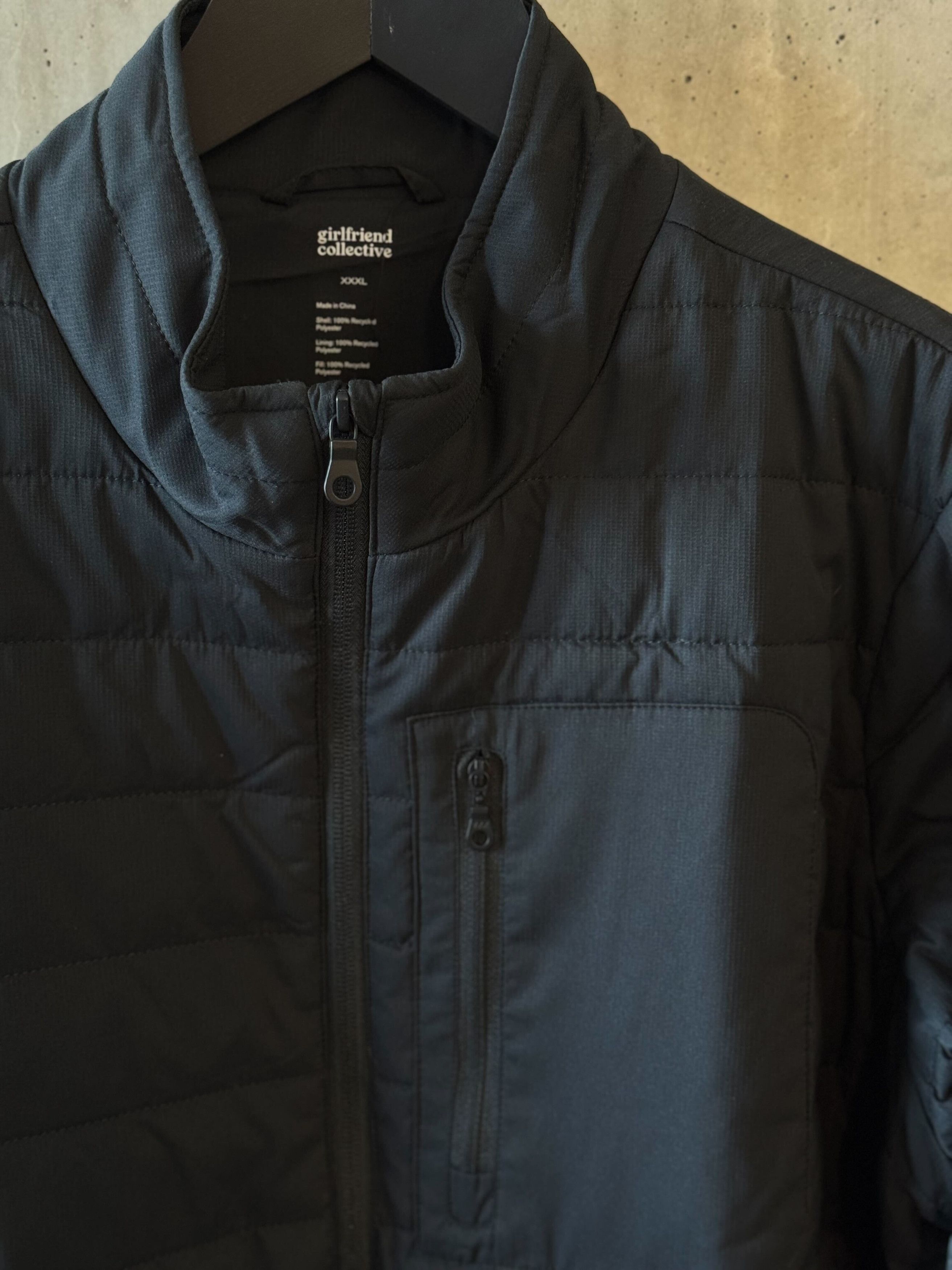 Girlfriend Collective (New) Black Jacket Size US L / EU 52-54 / 3 - 3 Thumbnail
