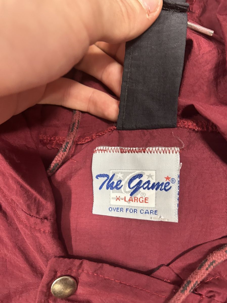 Vintage Vintage 90s Florida State Seminole Maroon Windbreaker Jacket Size US XL / EU 56 / 4 - 3 Thumbnail