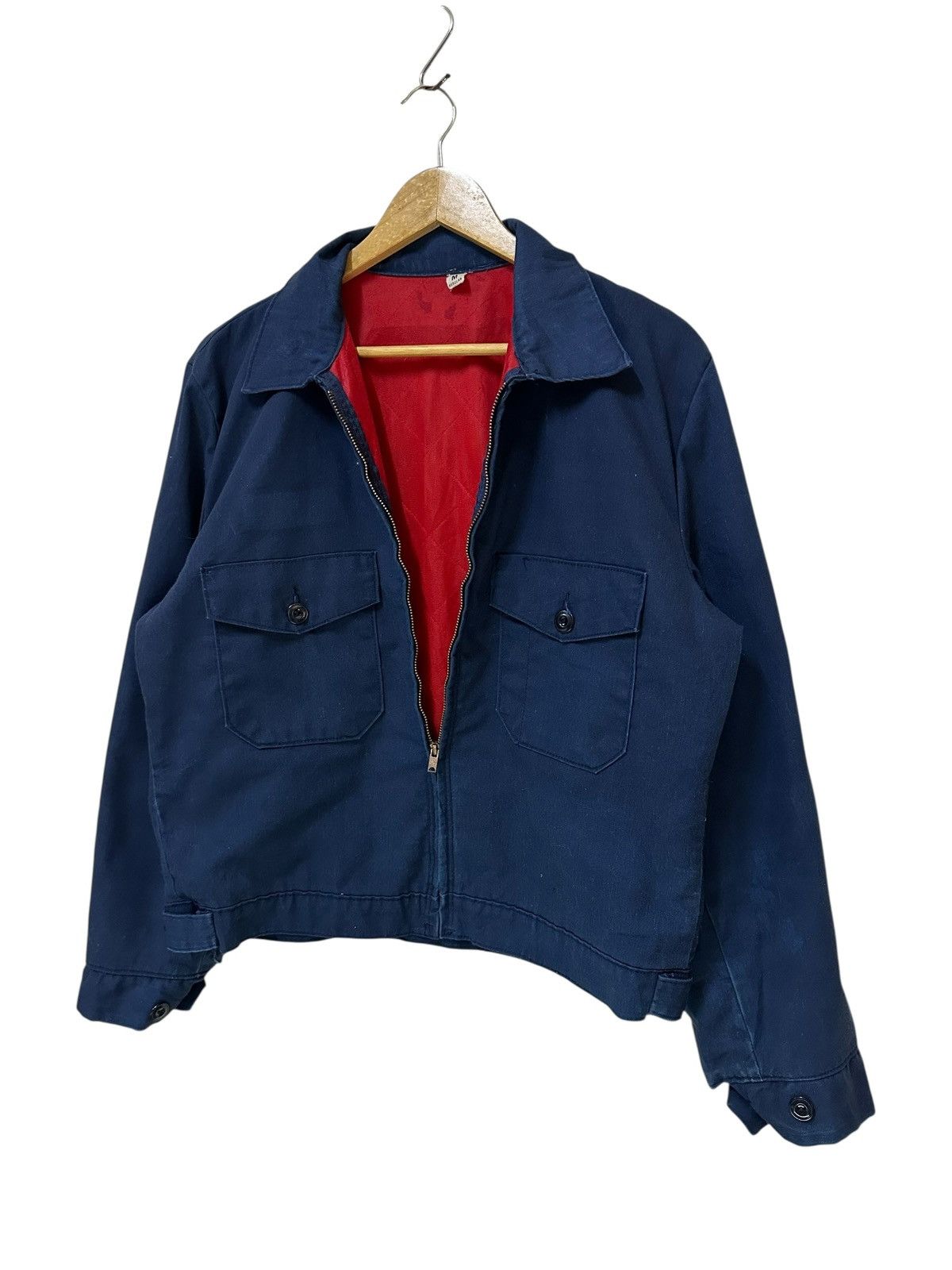 Vintage vintage unitog utility crop jacket Size US M / EU 48-50 / 2 - 2 Thumbnail