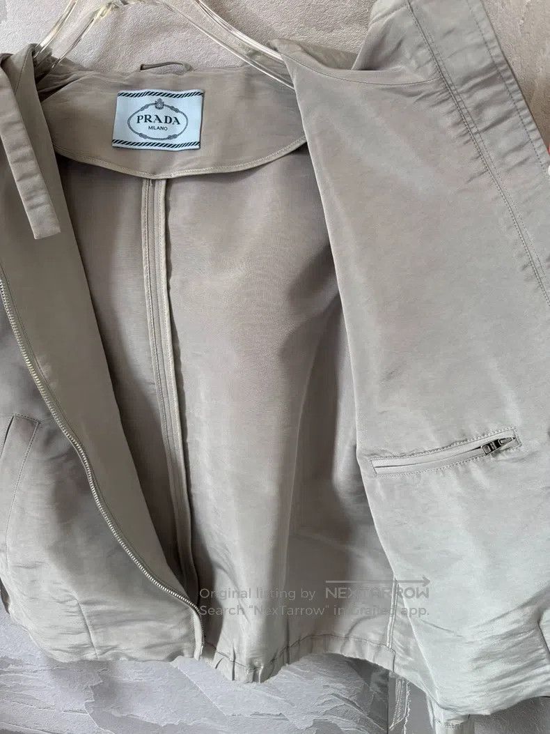 Prada Prada Nylon zipper jacket Size S / US 4 / IT 40 - 6 Thumbnail