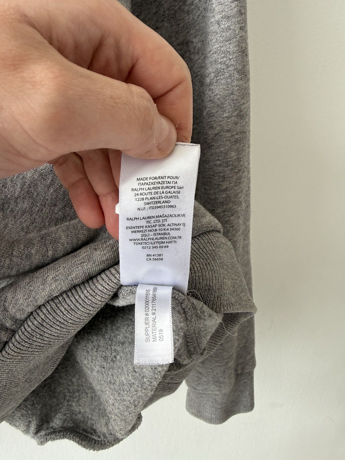 Polo Ralph Lauren Polo Ralph Lauren Women's Grey Hoodie Pony Logo Size S Size S / US 4 / IT 40 - 10 Thumbnail