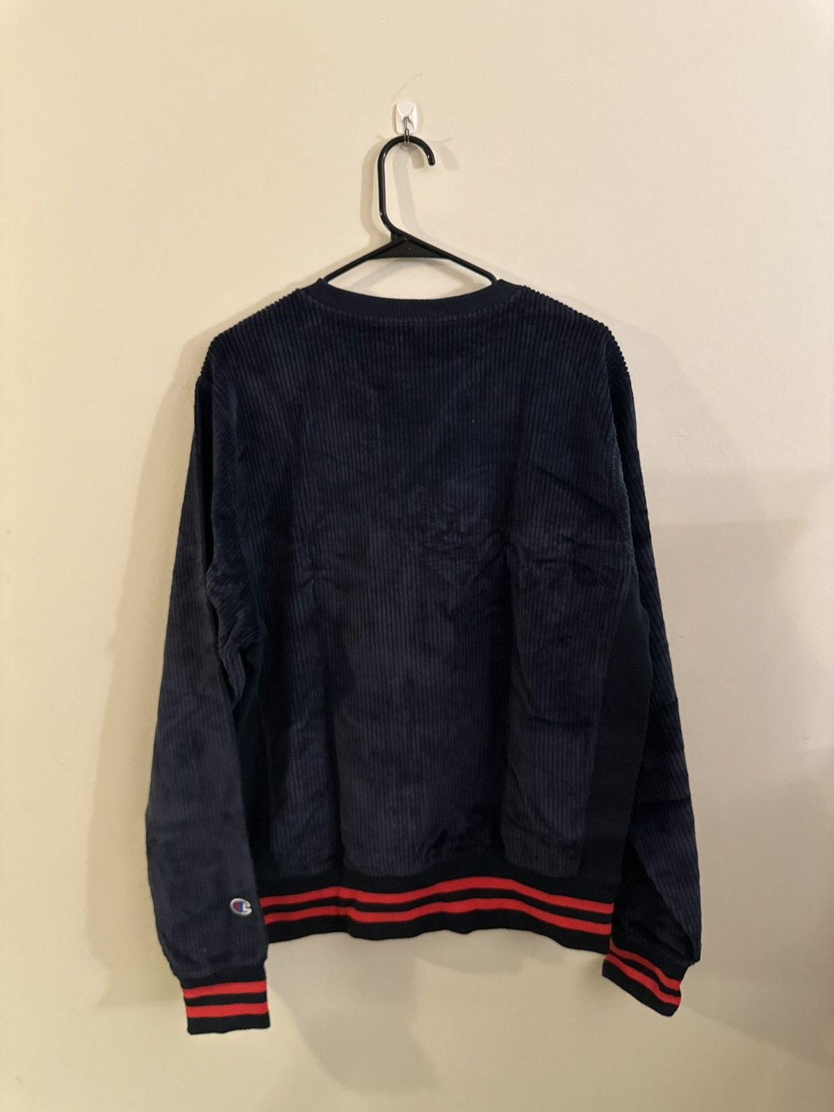 Champion CHAMPION BLUE SWEATSHIRT WITH LOGO Size US M / EU 48-50 / 2 - 2 Thumbnail