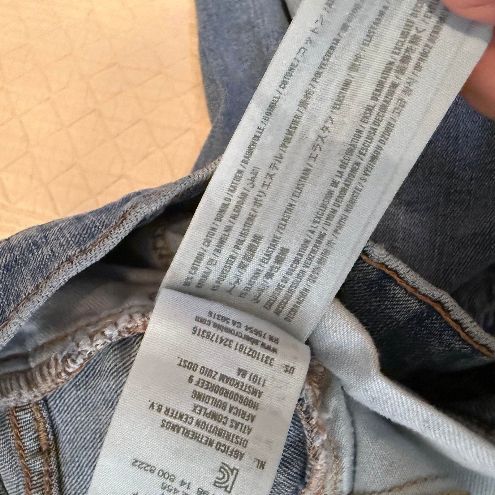 Hollister Hollister Men's Jeans Light Blue Denim Skinny Stretch 38x32 Size US 38 / EU 54 - 8 Thumbnail
