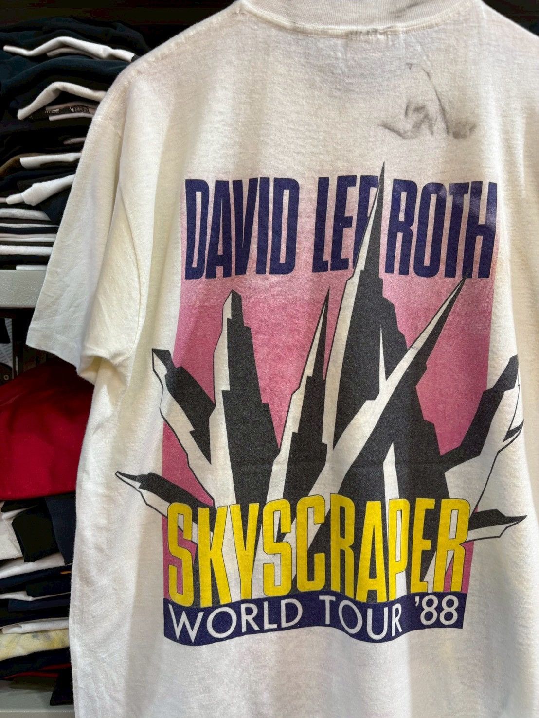 Band Tees Diamond dave David Lee Roth 1988’s Size US XL / EU 56 / 4 - 8 Thumbnail