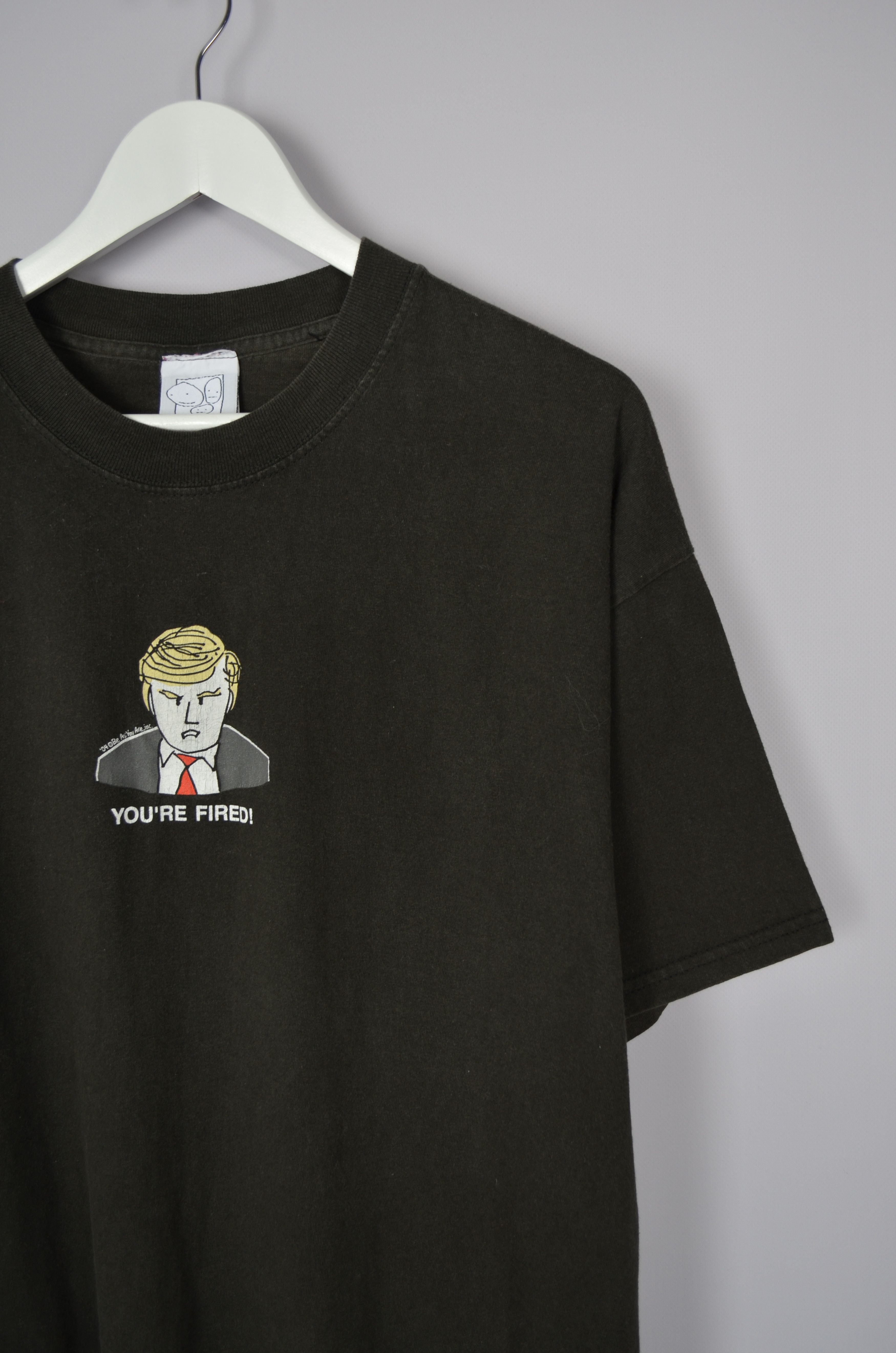 Donald Trump × Vintage 2004 The Apprentice DONALD TRUMP "You're Fired!" Logo Tee Size US XL / EU 56 / 4 - 3 Thumbnail
