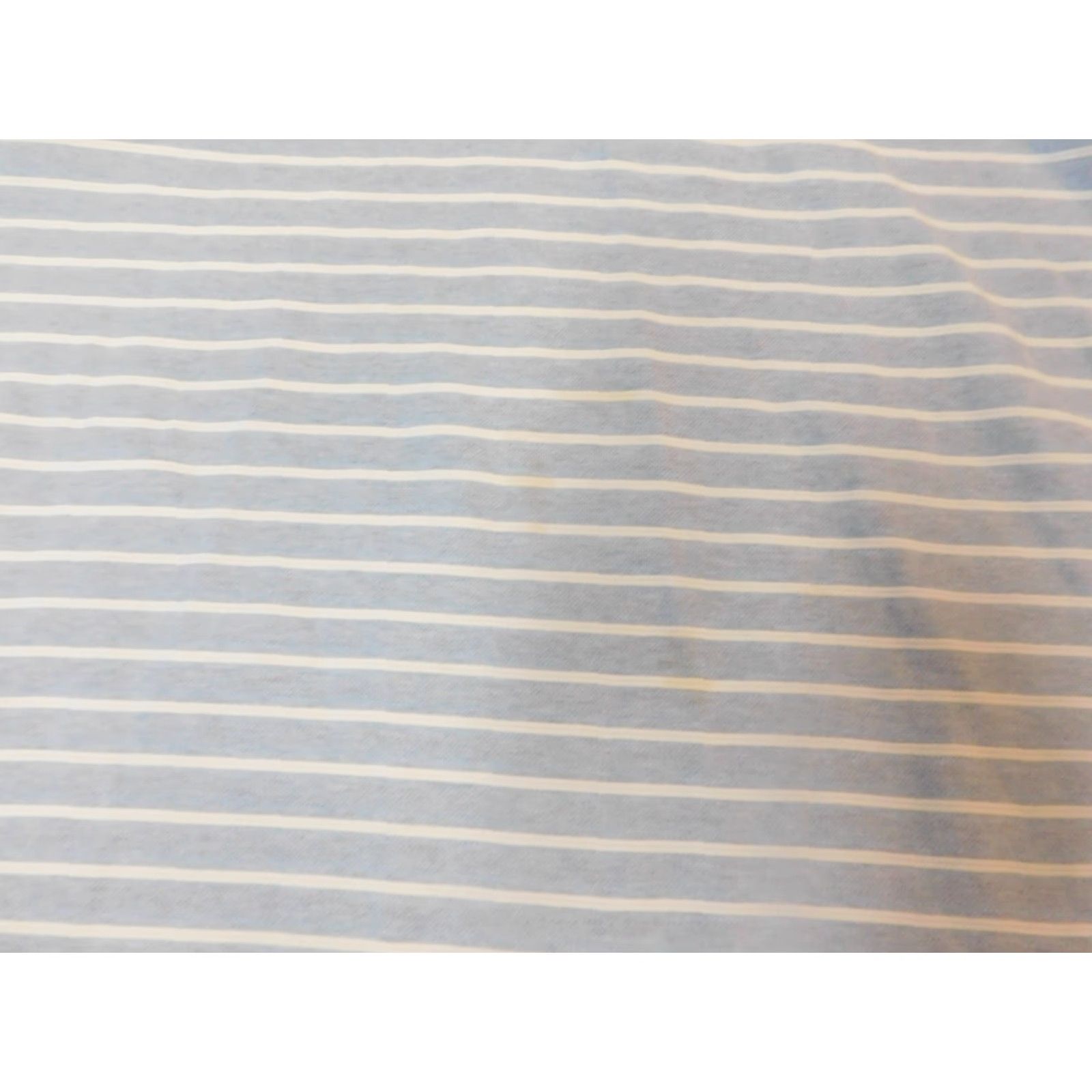 Vintage Bungalow Brand Polo Shirt Mens Large blue striped Short Sleeve Knit Cotton Polyester Classic Regular Casual Size US L / EU 52-54 / 3 - 5 Thumbnail