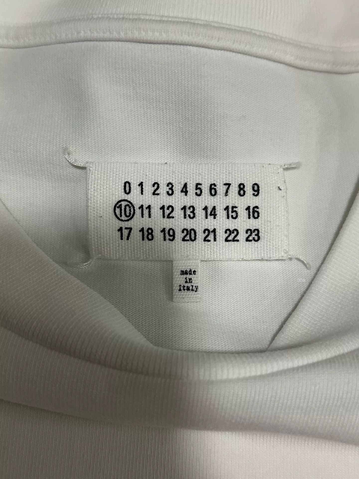 Maison Margiela Maison Margiela Logo Short Sleeve T-shirt Size US S / EU 44-46 / 1 - 3 Thumbnail
