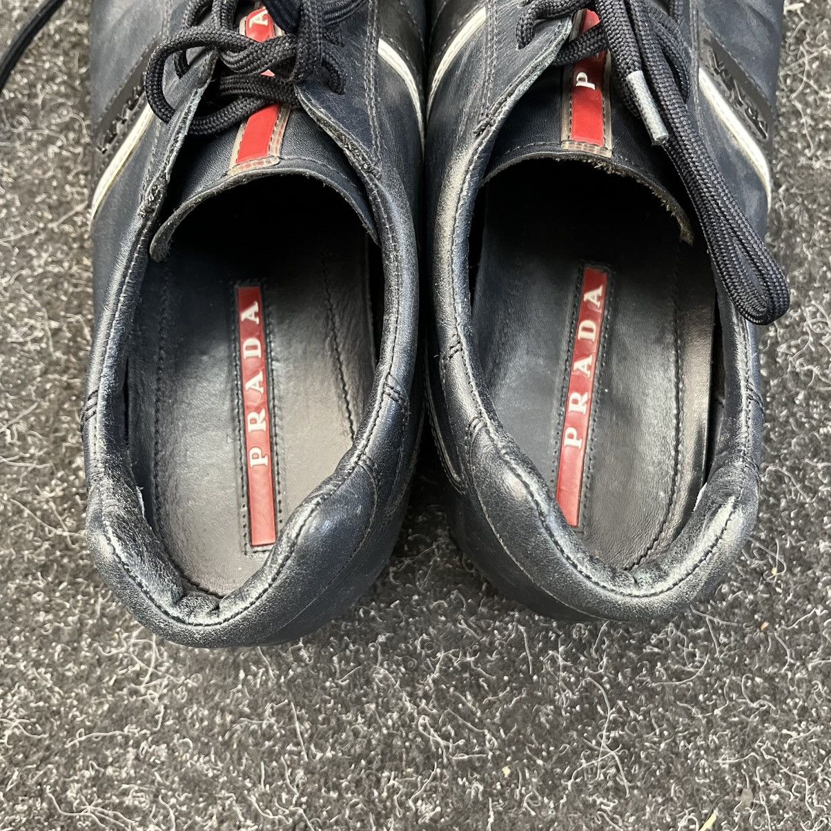 Prada Prada Shoes Vintage Leather Sneakers Archive Y2K Size US 9 / EU 42 - 11 Thumbnail