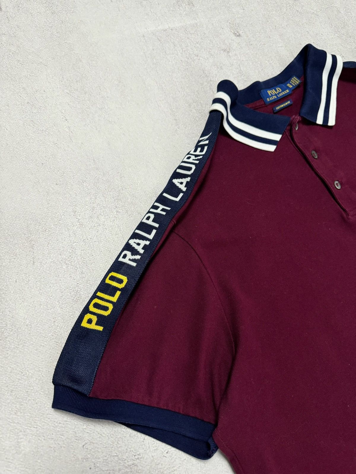 Polo Ralph Lauren × Vintage Polo Ralph Lauren Polo T Shirt Rugby Big Logo Mens XL Size Size US XL / EU 56 / 4 - 5 Thumbnail