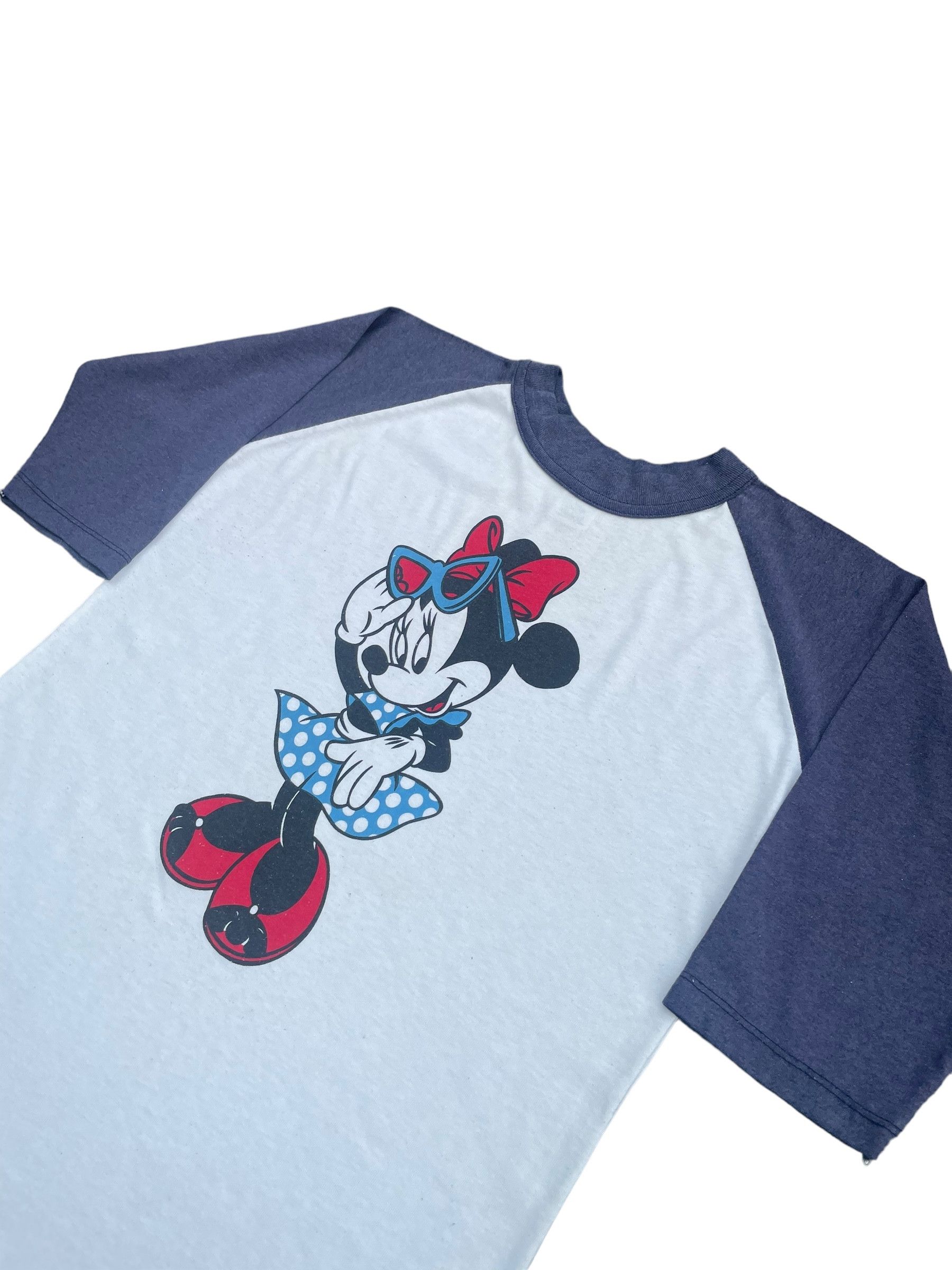Mickey Mouse × Vintage Vintage Minnie Mouse Raglan Size US S / EU 44-46 / 1 - 2 Thumbnail