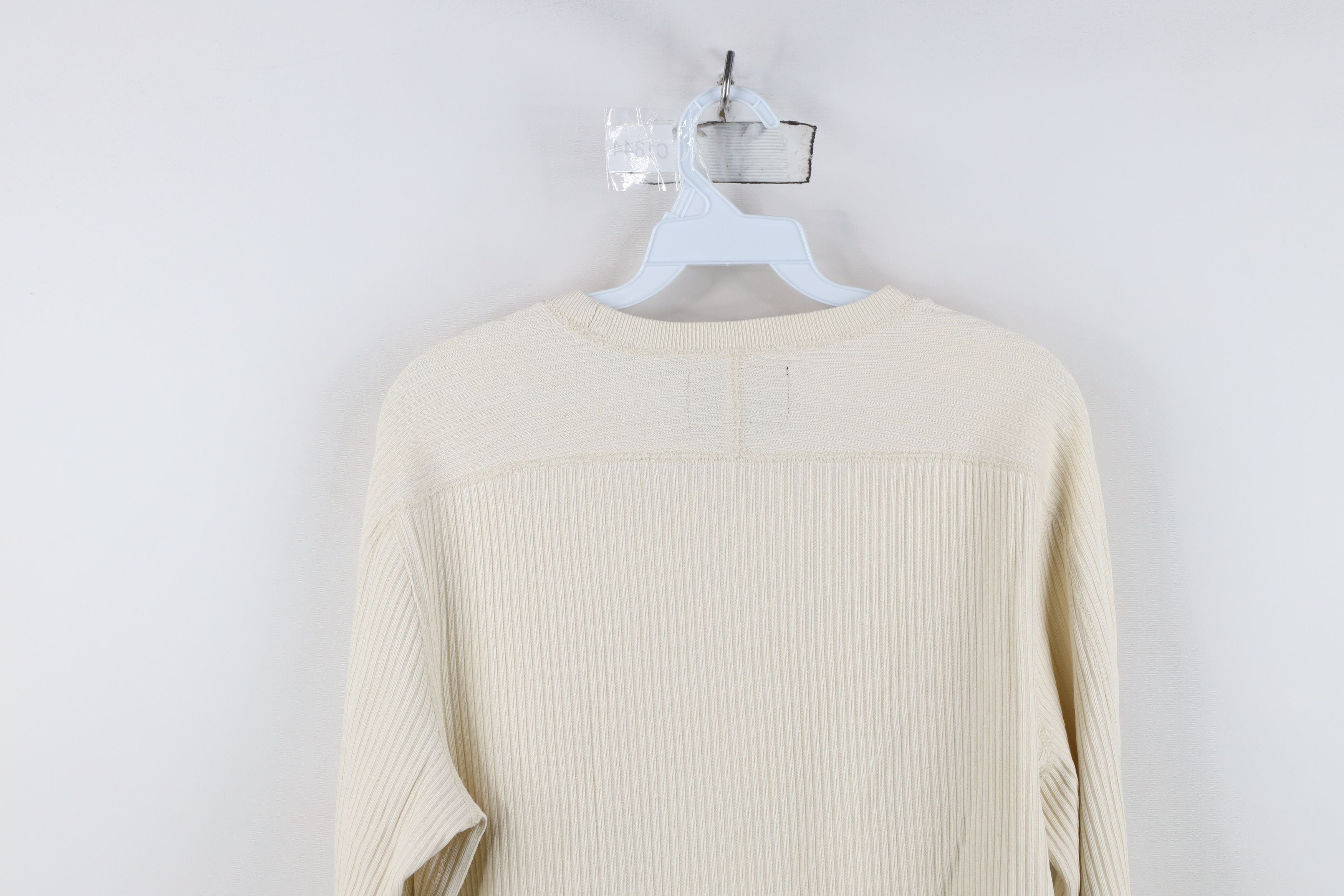 Nautica Vintage 90s Nautica Cotton Ribbed Knit Long Sleeve T-Shirt Size US M / EU 48-50 / 2 - 11 Thumbnail
