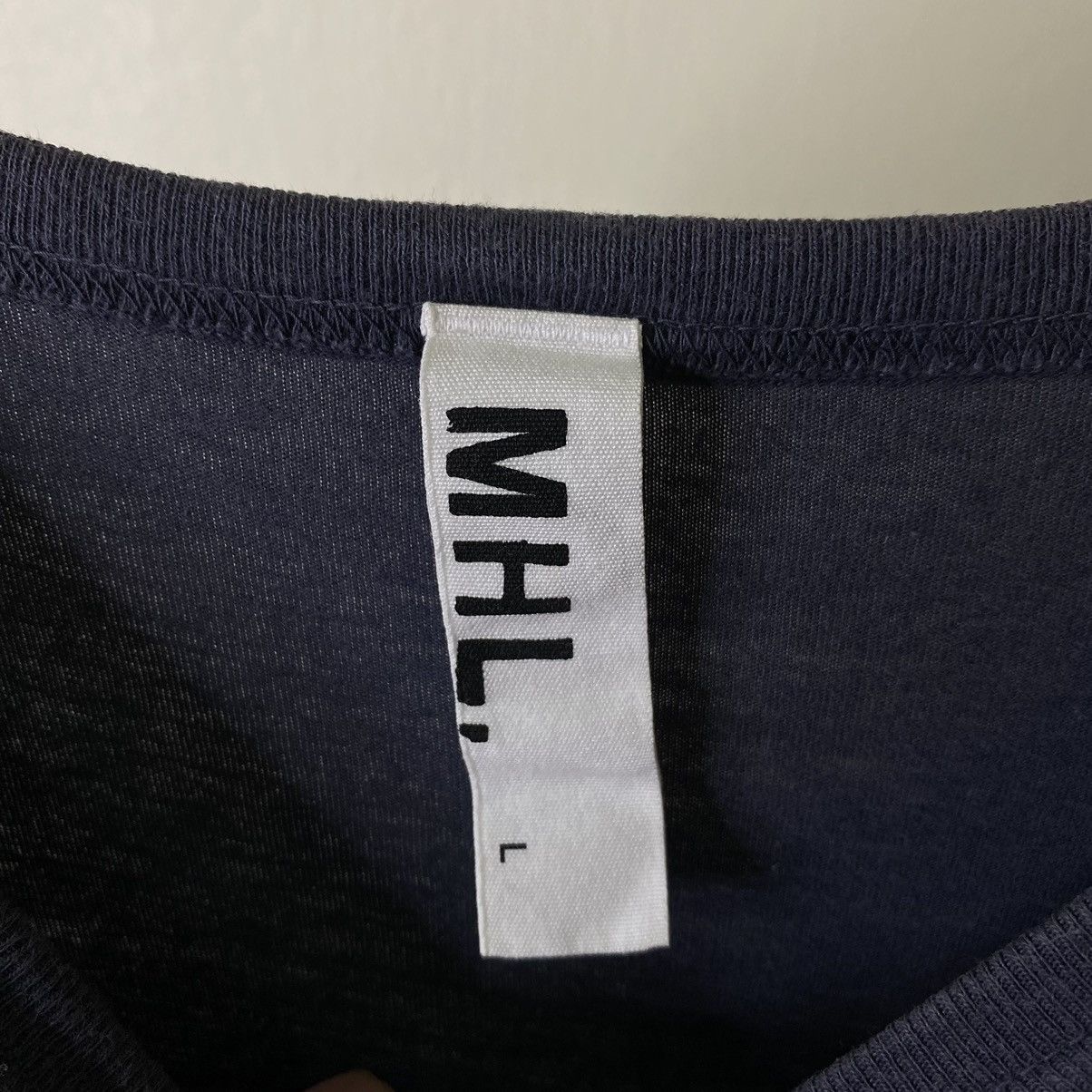 Margaret Howell MHL Single Pocket Navy Large Tee Size US L / EU 52-54 / 3 - 3 Thumbnail