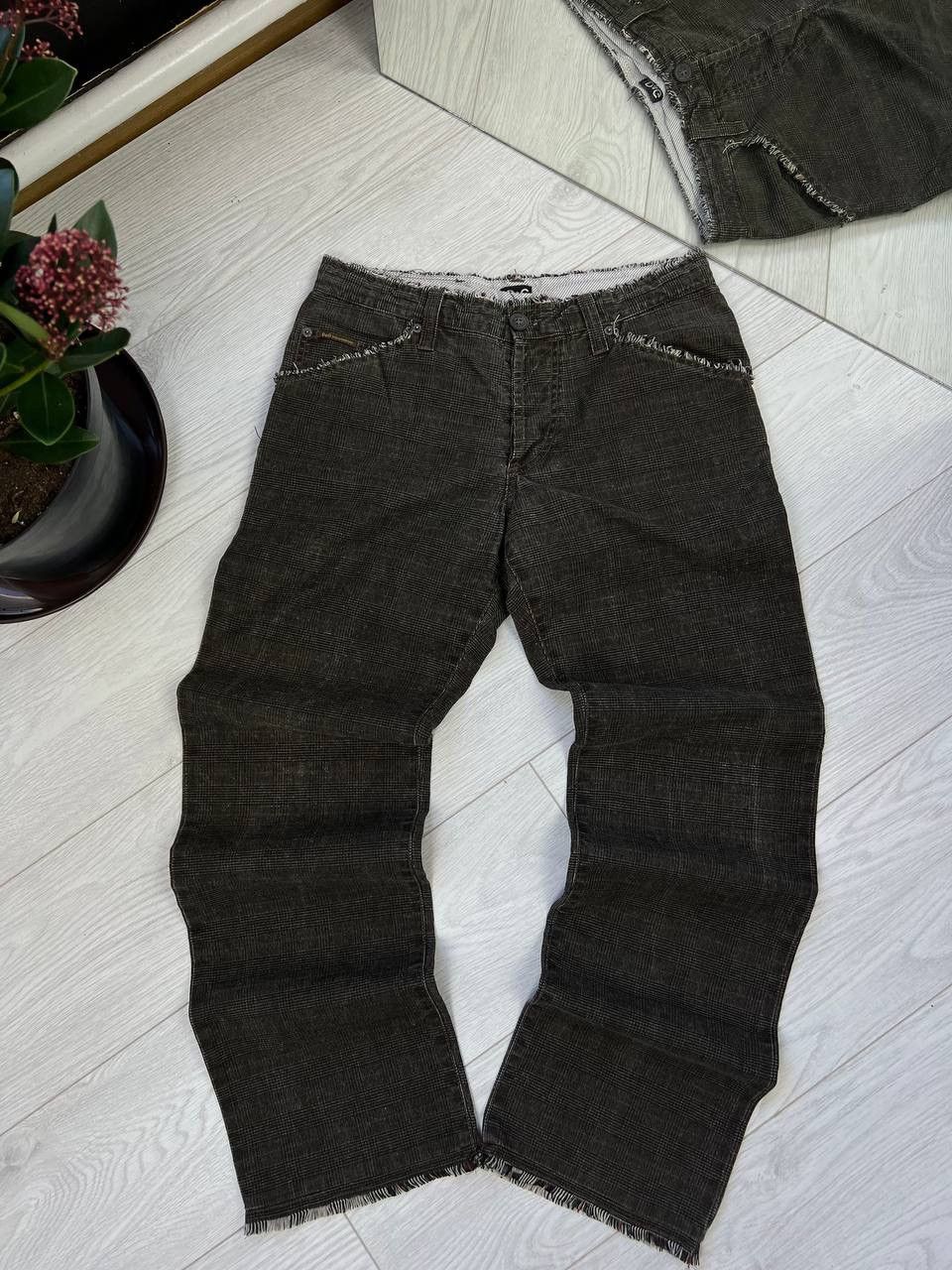 Dolce & Gabbana × Vintage Vintage Dolce & Gabbana D&G Wool Casual Pants Trousers Size US 33 - 1 Thumbnail