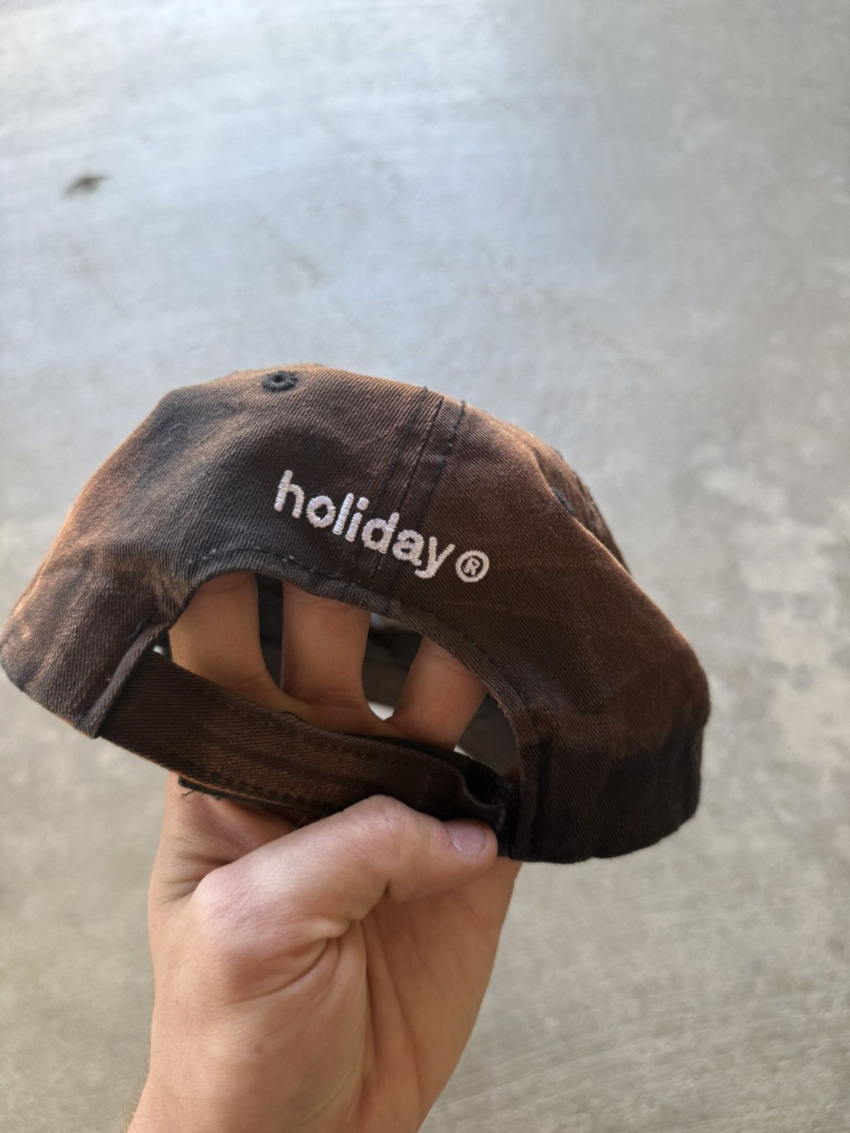 Holiday Brand Holiday Brand faded logo hat Size ONE SIZE - 3 Thumbnail