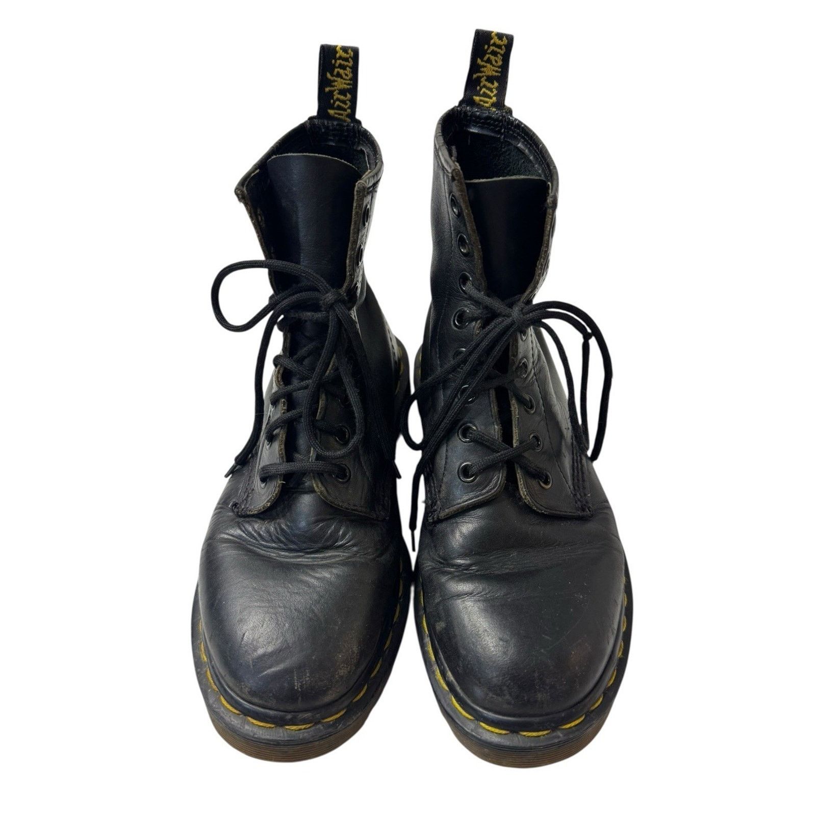 Dr. Martens DR MARTEN’S 8 Eyelet Lace Up 1460 Combat Boots Air Cushion 9 Size US 9 / IT 39 - 4 Thumbnail