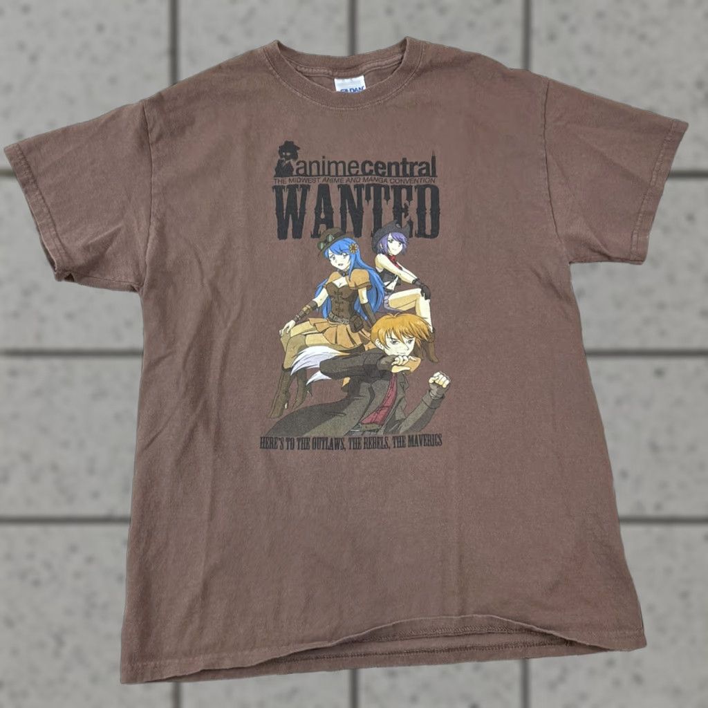 Gildan Anime Central Midwest Convention Shirt Brown Size Medium Mens M Brown Anime Central Midwest Convention Shirt Size US M / EU 48-50 / 2 - 1 Thumbnail