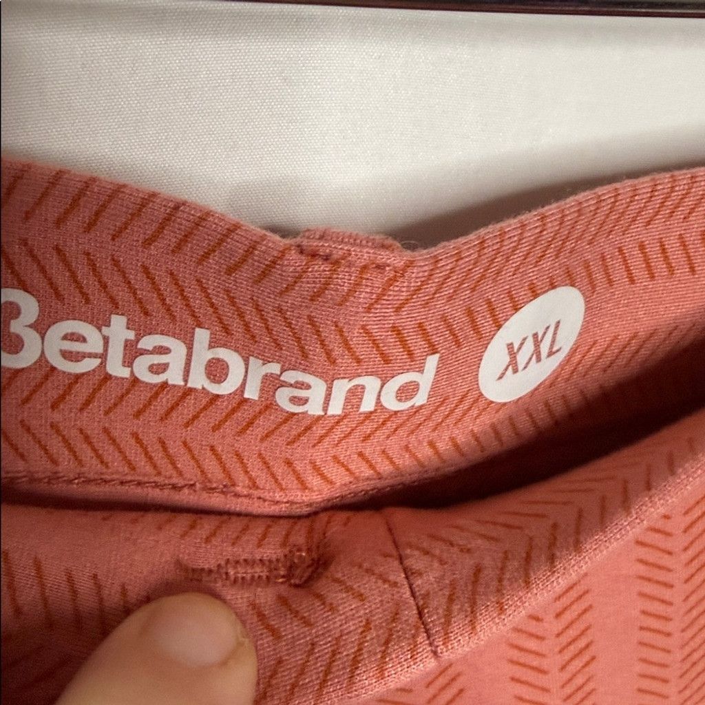 Betabrand Betabrand pink straight leg pull on knit pants sz XXL Size 38" / US 16 / IT 52 - 5 Thumbnail