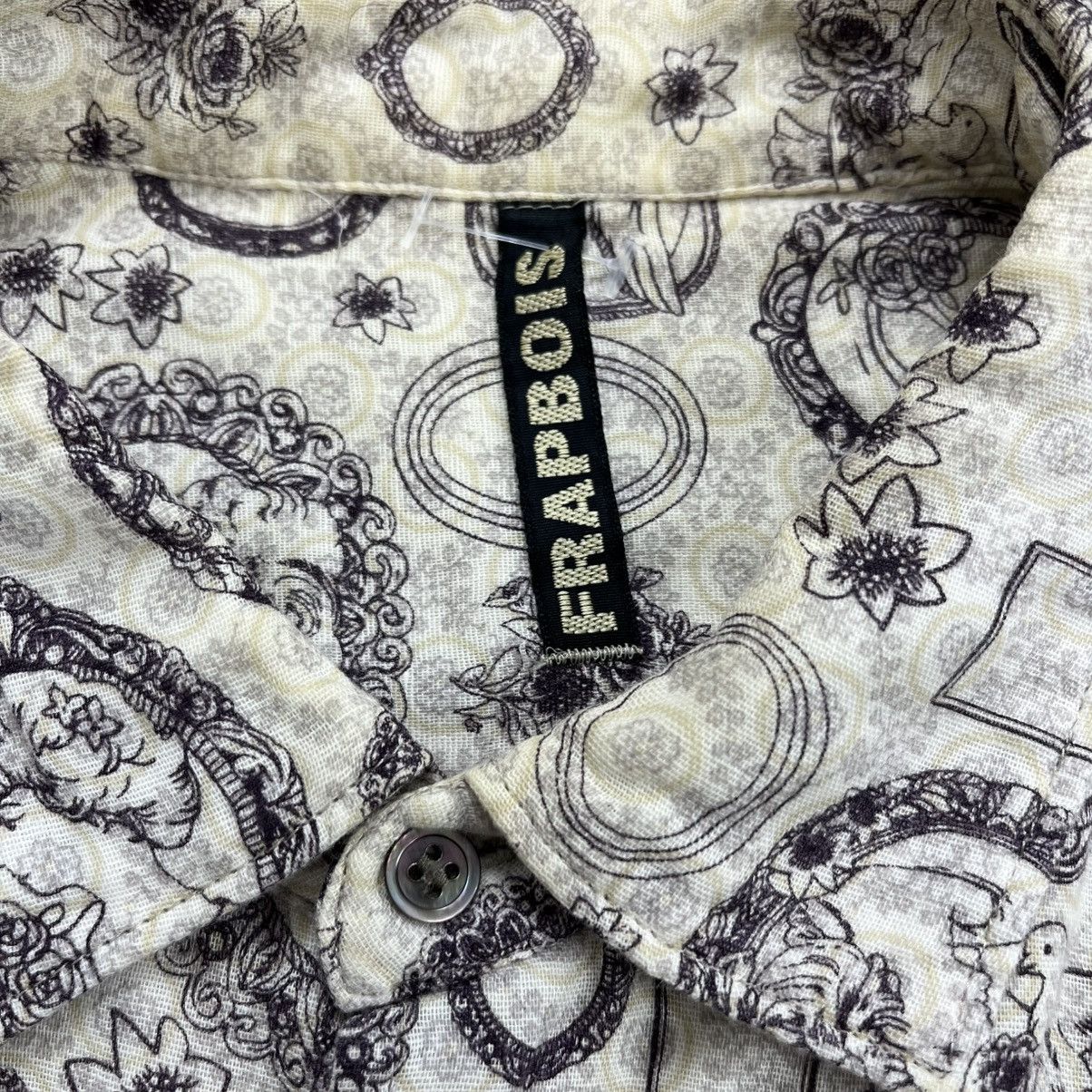 Frapbois Vintage Frapbois Issey Miyake Baroque Cameo Pattern Shirt Size US S / EU 44-46 / 1 - 6 Thumbnail