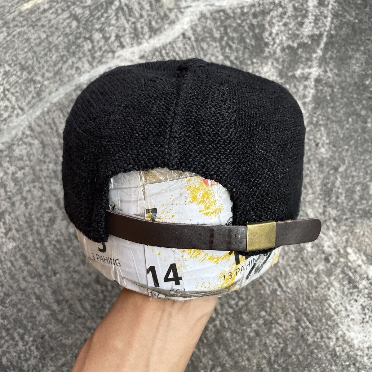 14th Addiction Unique hat blind stitch straw materials Size ONE SIZE - 4 Thumbnail