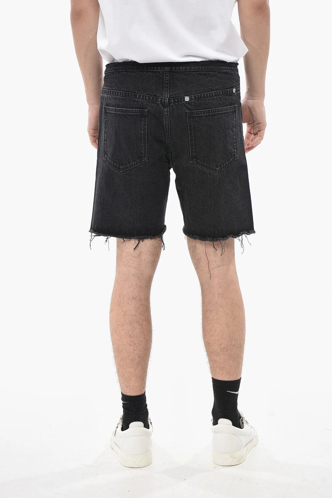 Givenchy og1mm0326 Denim Short in Black Size US 32 / EU 48 - 2 Thumbnail
