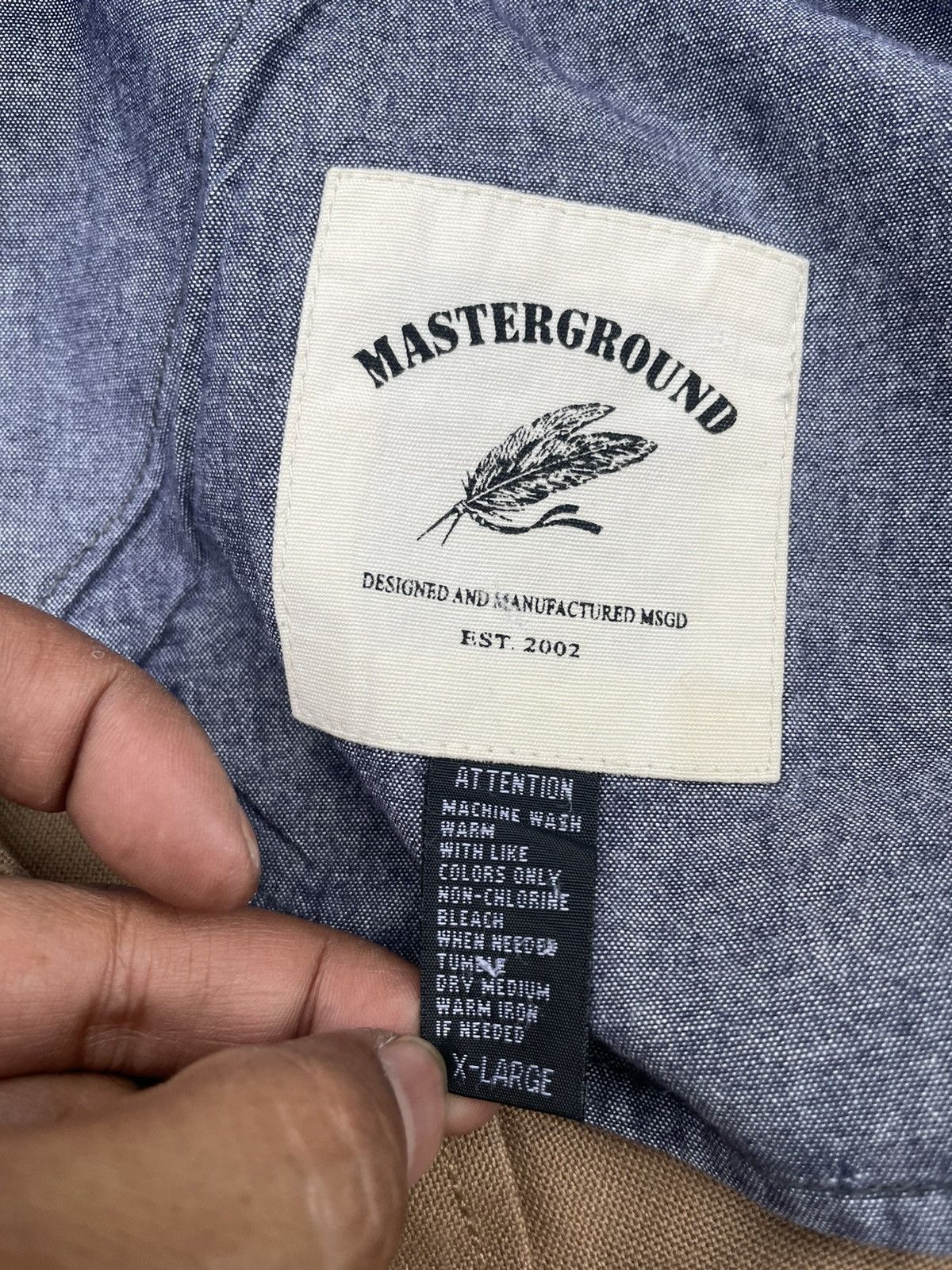 Japanese Brand Masterground Trouser Size US 37 - 18 Thumbnail
