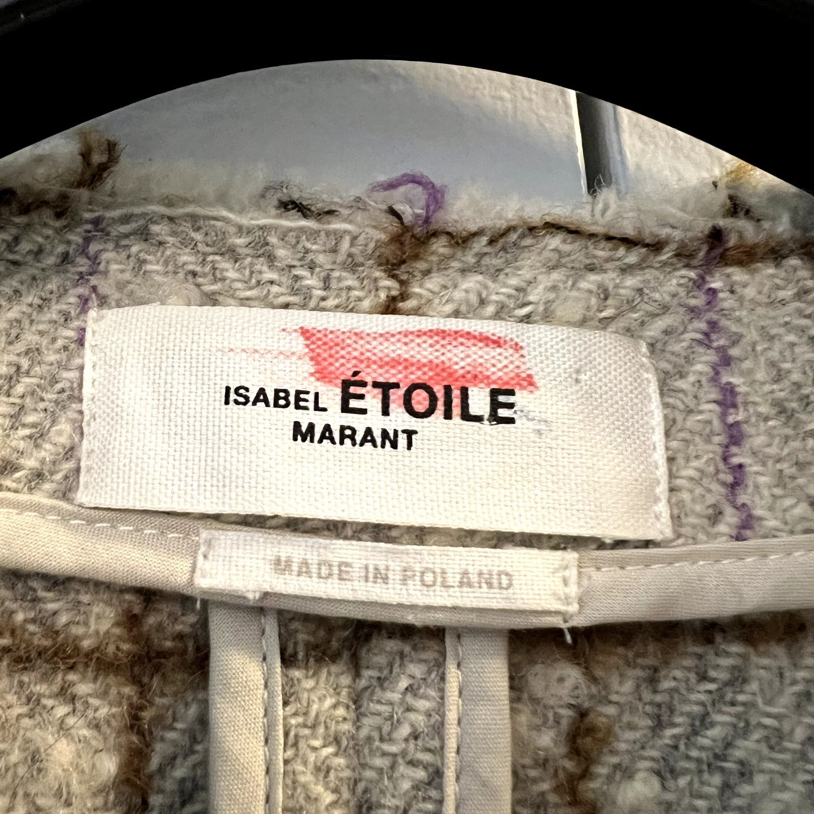 Isabel Marant ISABEL MARANT ÉTOILE Lyra wool-blend tweed jacket size 38 S Size S / US 4 / IT 40 - 5 Thumbnail