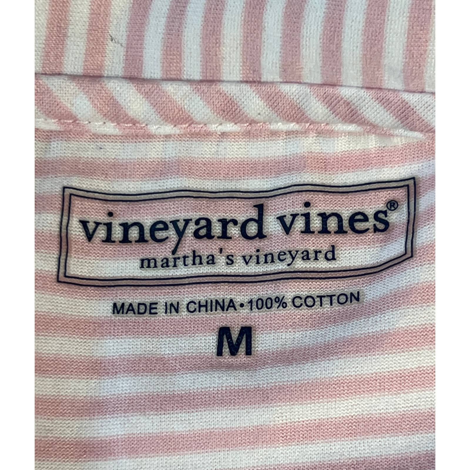 Vineyard Vines Vineyard Vines Mens Pink Cotton Whale Polo Shirt Sz Medium Size US M / EU 48-50 / 2 - 3 Thumbnail