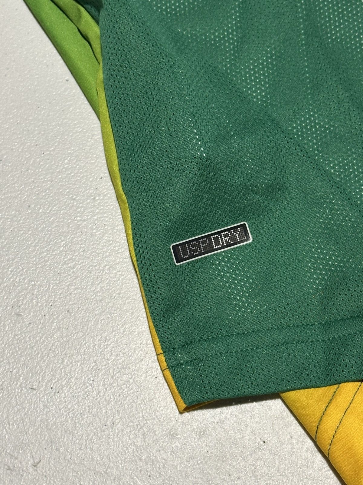 Puma South Africa soccer fotbal jersey green & yellow NWT Size US XXL / EU 58 / 5 - 10 Thumbnail