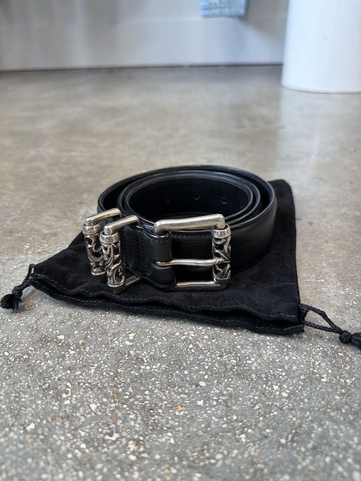 Chrome Hearts Chrome hearts roller belt 1.5inch | Grailed