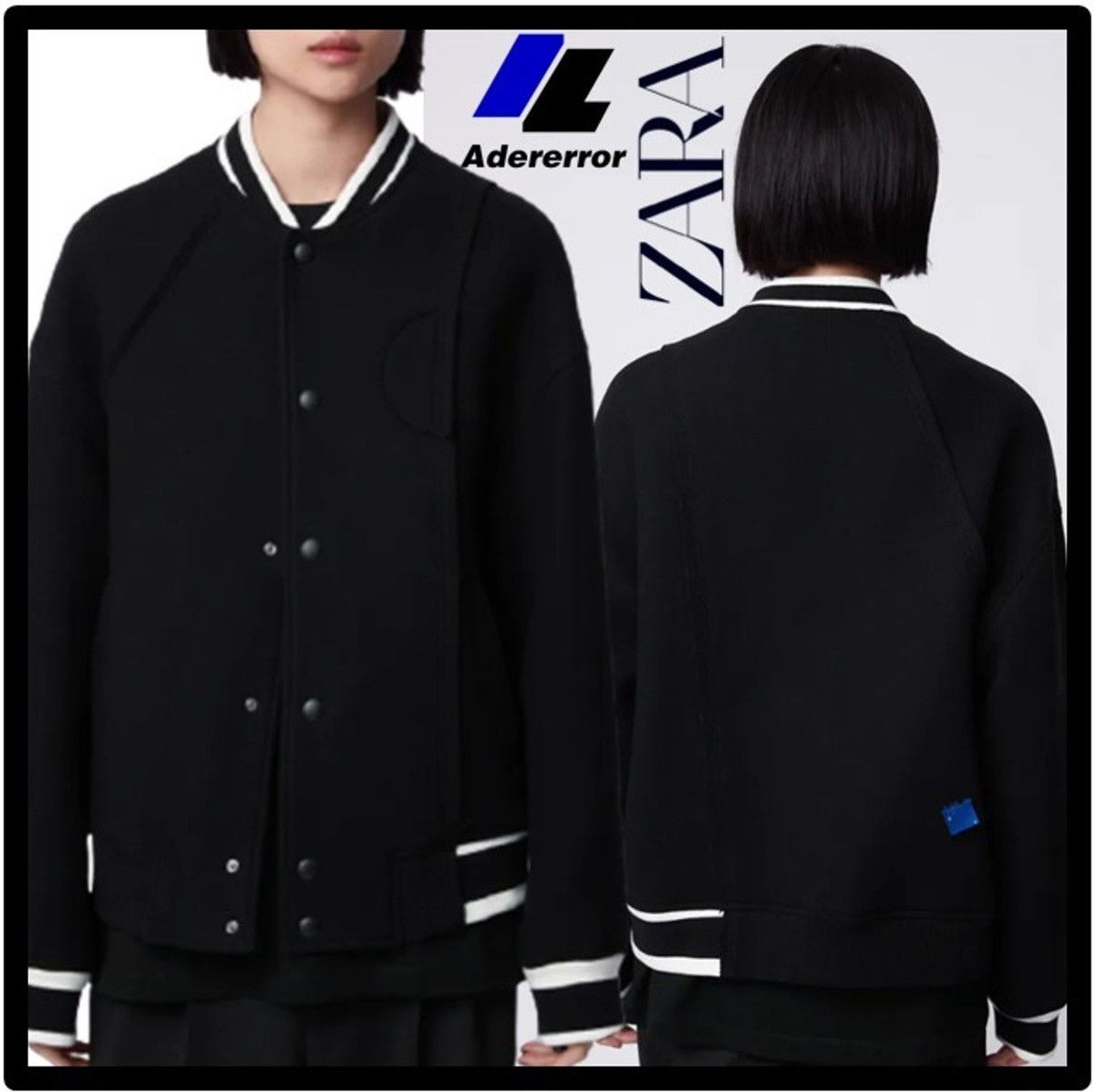 Ader Error × Japanese Brand × Zara ZARA x ADER ERROR BOMBER VARSITY JACKET Size US S / EU 44-46 / 1 - 2 Thumbnail