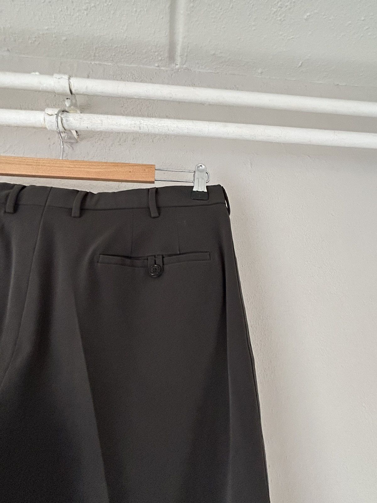 Prada Charcoal Nylon Pants Size US 36 / EU 52 - 10 Thumbnail