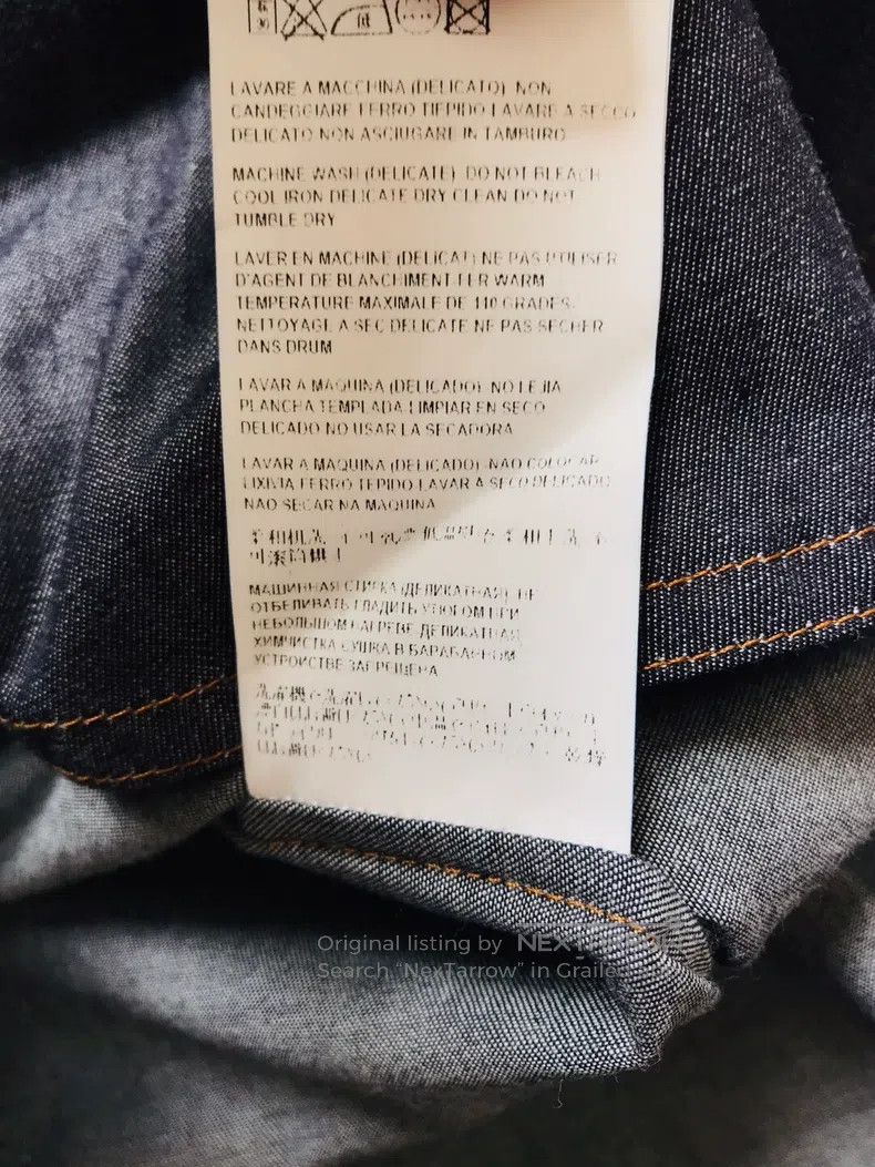 Versace Versace Main line denim shirt Size US L / EU 52-54 / 3 - 5 Thumbnail